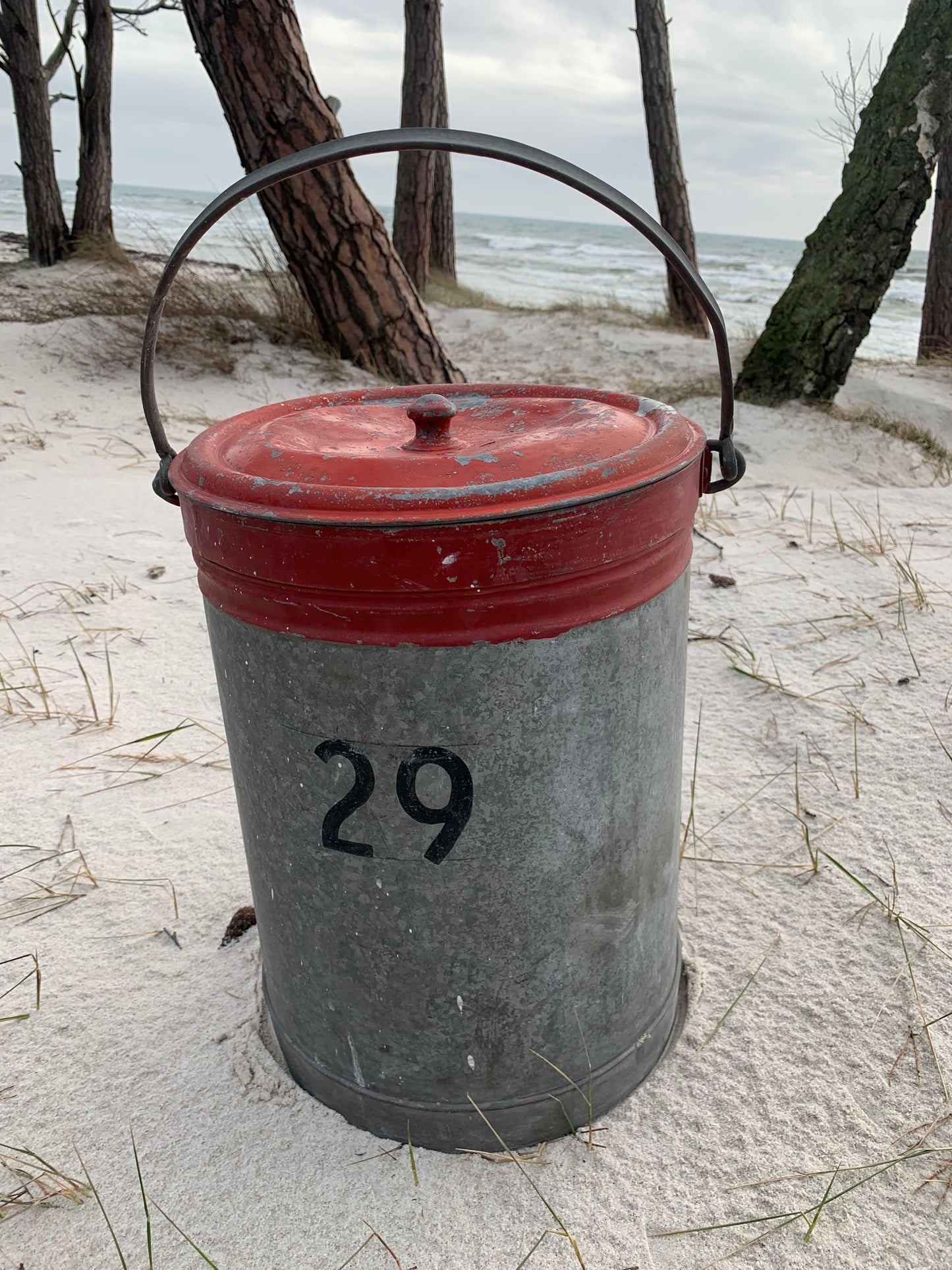 Dekorativ eldhink med lock - nr. 29