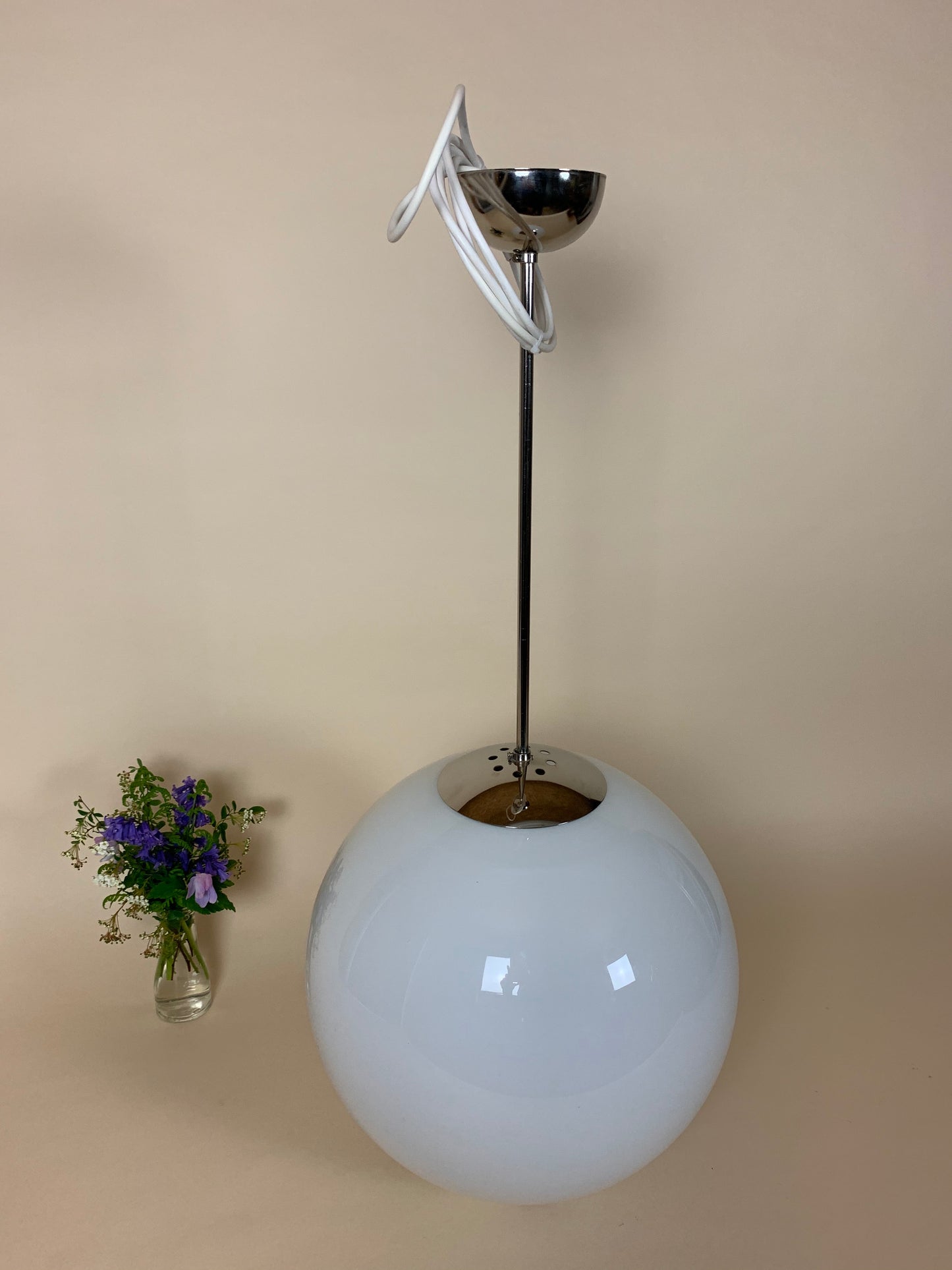 Glaskupollampa