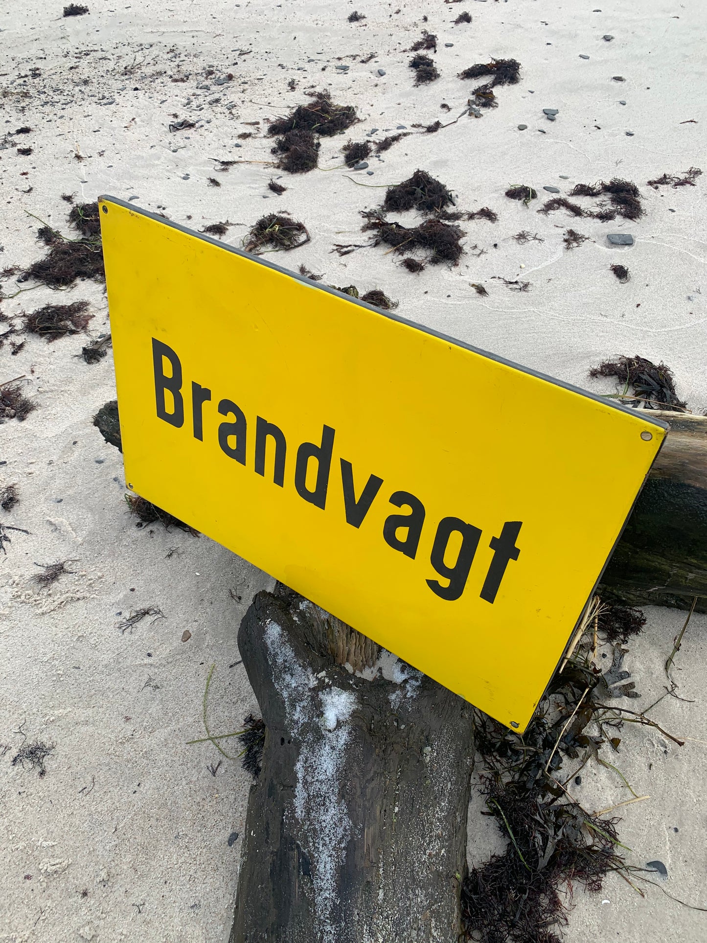Emaljskylt - Brandkåren