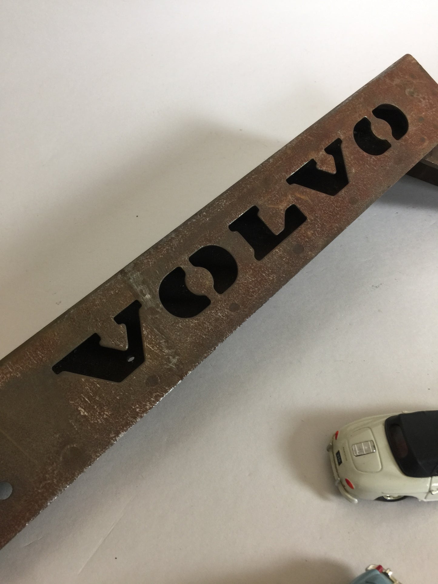 Rolig gammal Volvo "skylt"