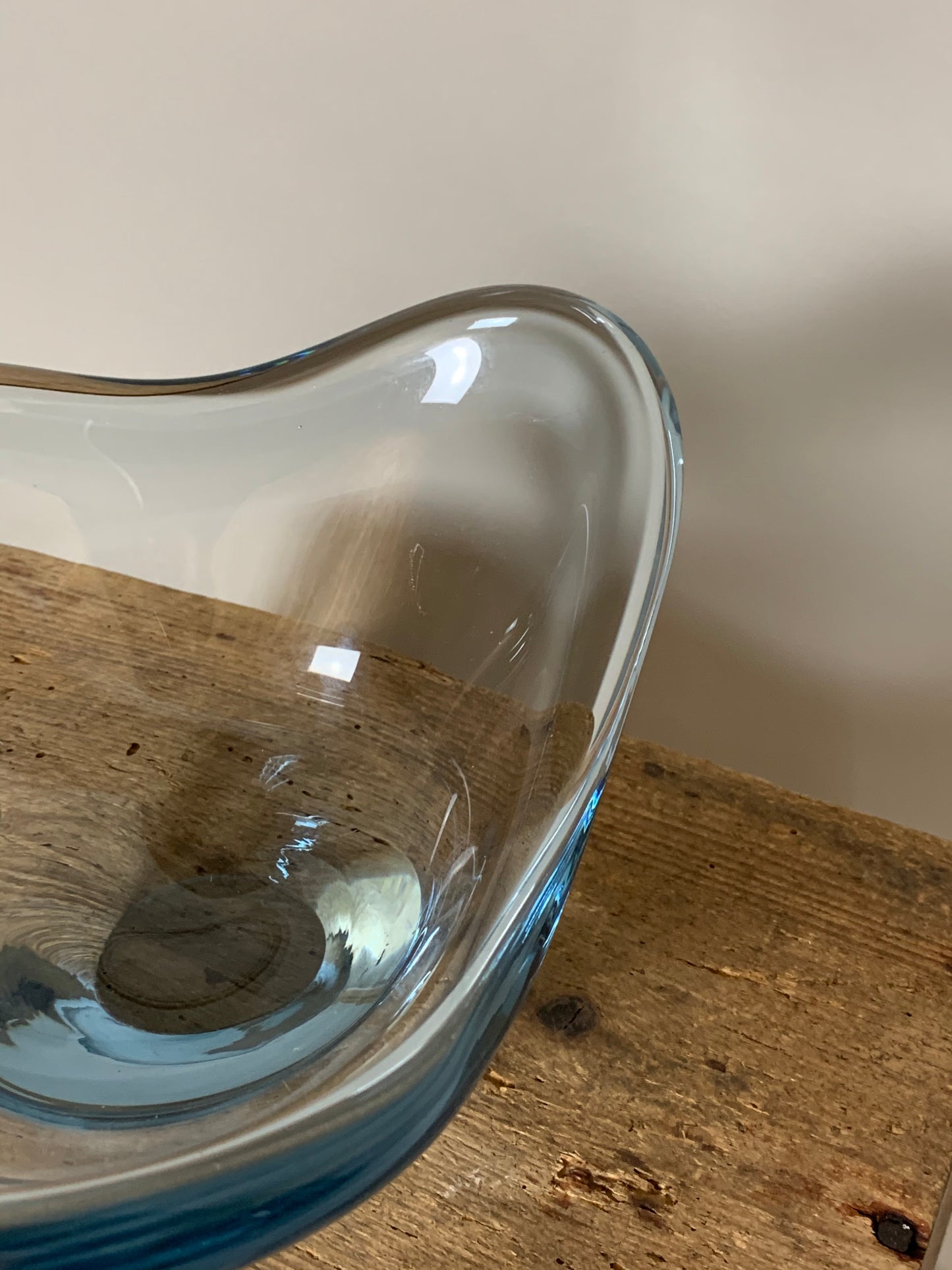 Holmegaard glasskål - Blå