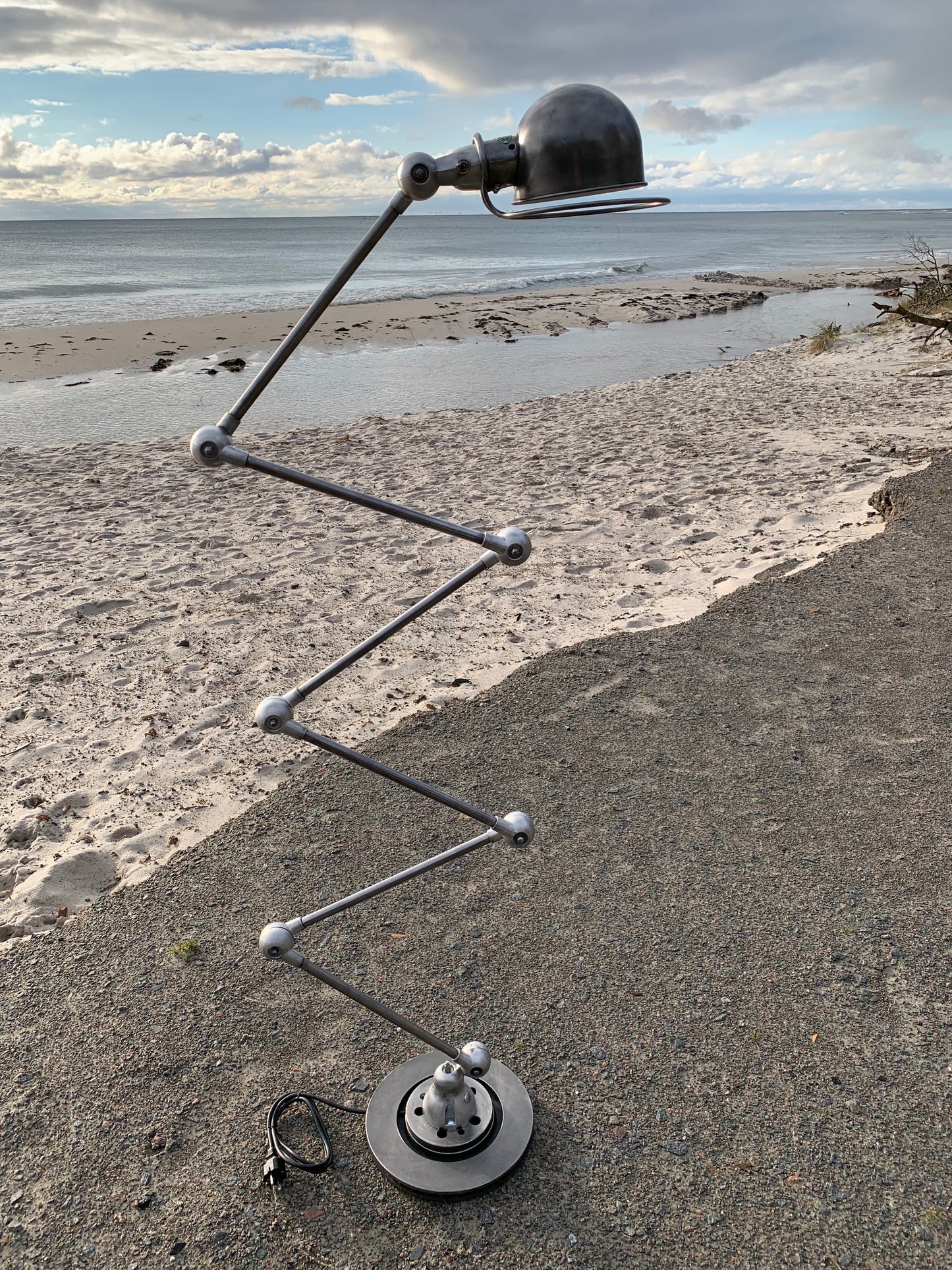 Jieldé golvlampa med 6 armar