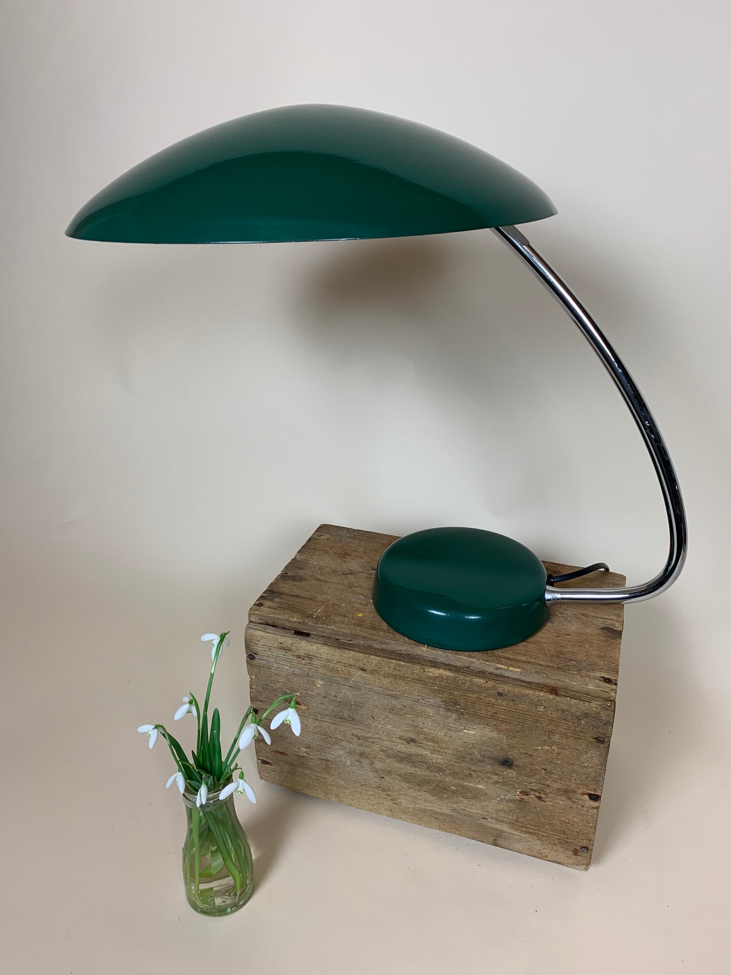 Vintage Cossack UFO Bordslampa från 1950-talet.