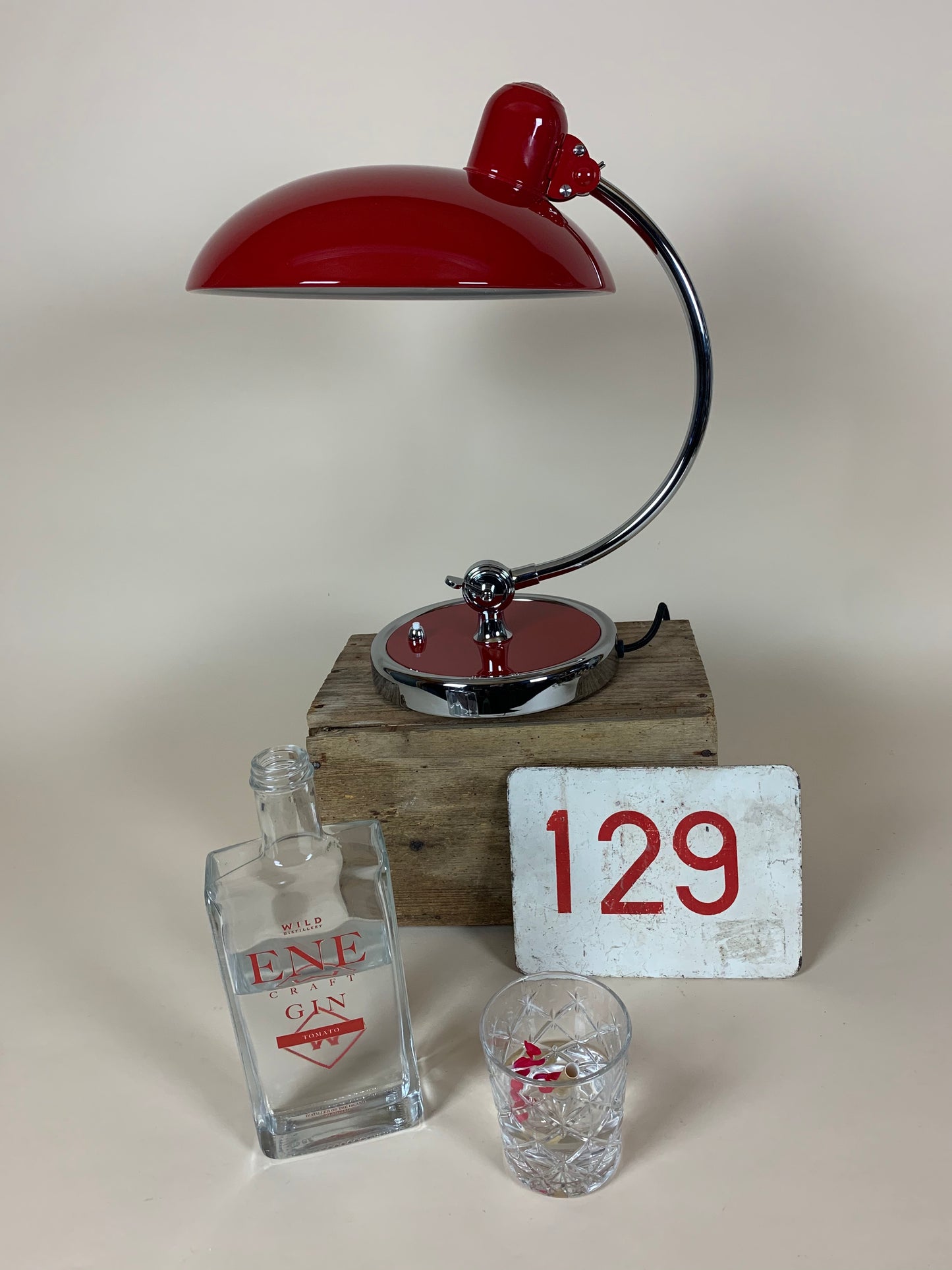 Kaiser Idell 6631 - Röd