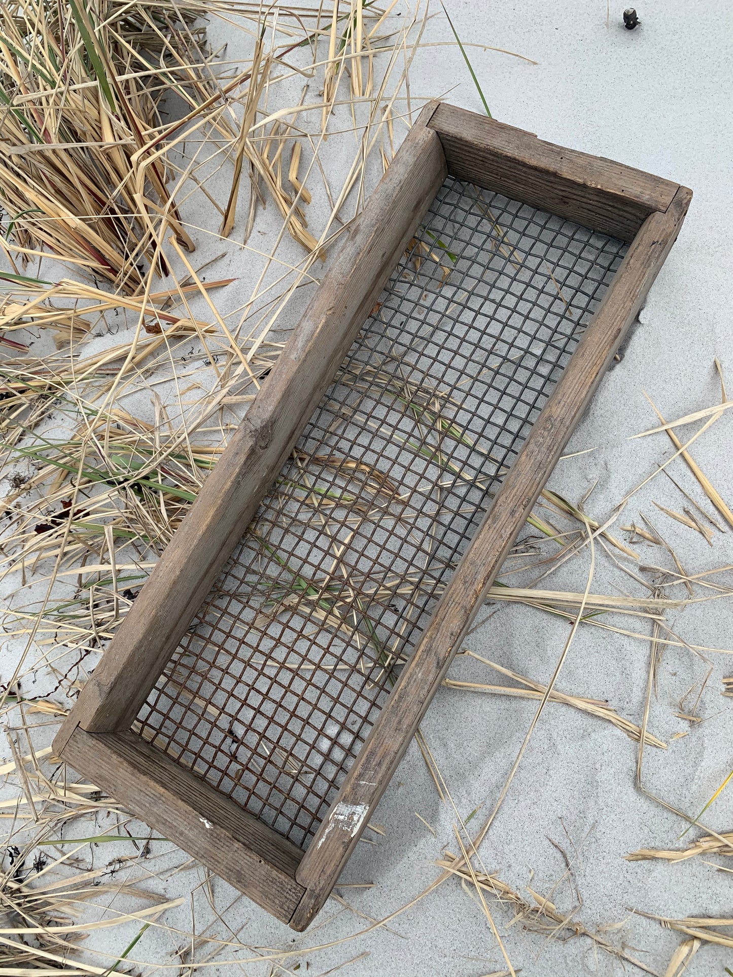 Löklåda med trådbotten