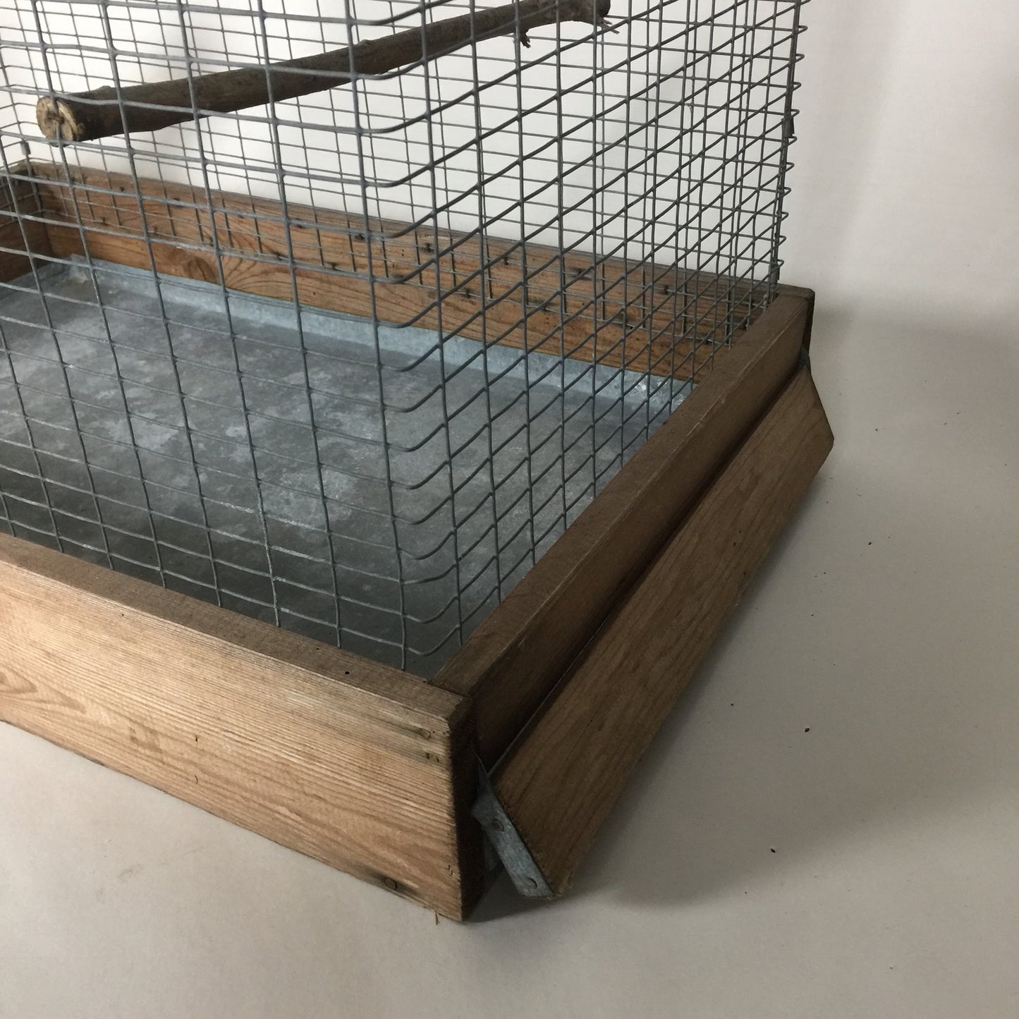 Fågelbur med fin patina
