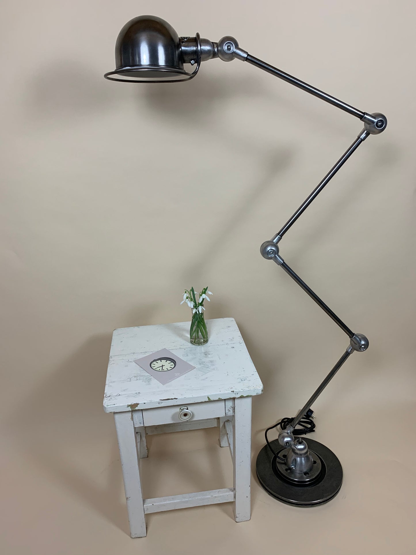 Vacker Jieldé golvlampa med 4 armar