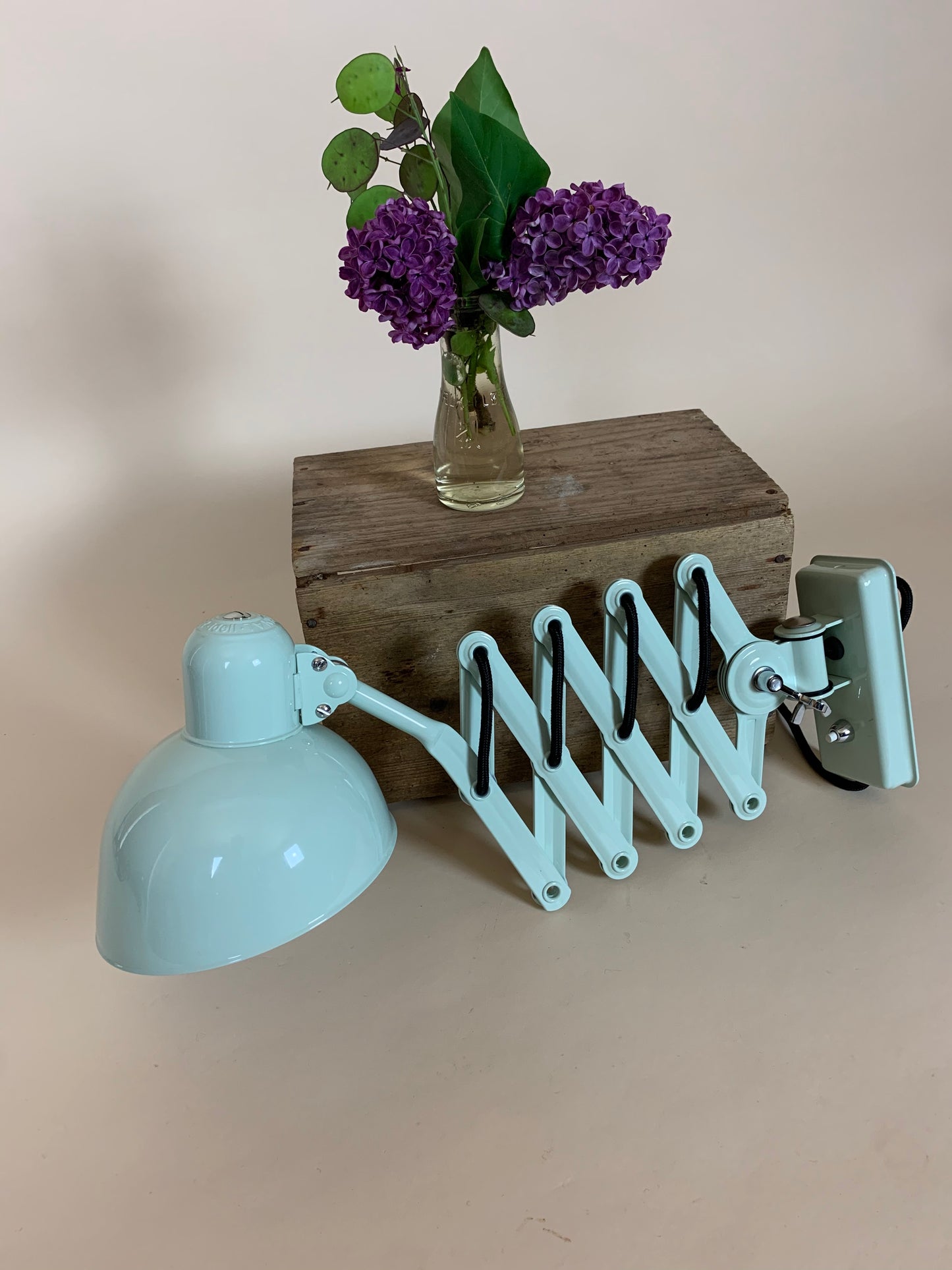 Kaiser Idell saxlampa - Mintgrön