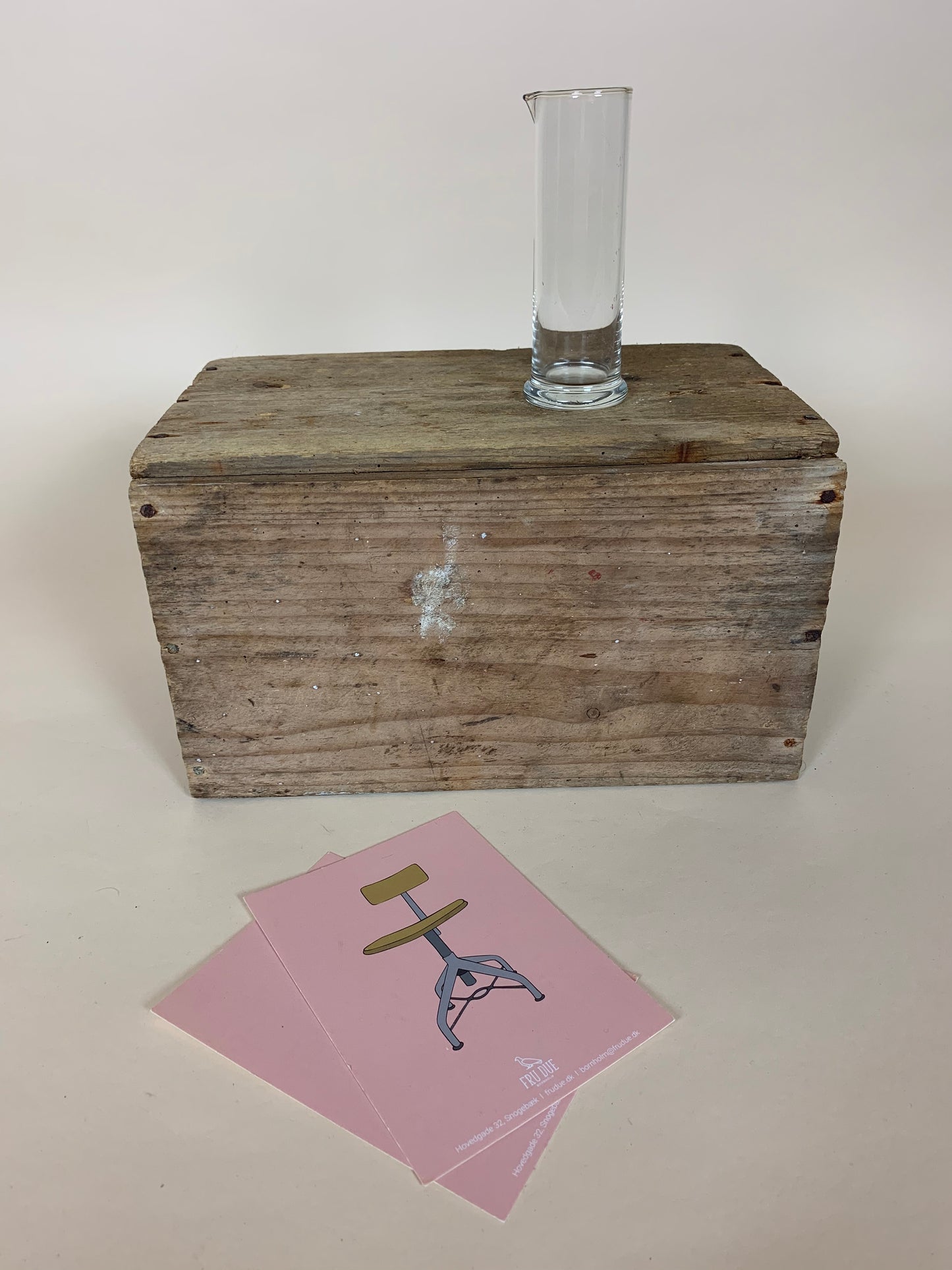Laboratorieglas med rund botten