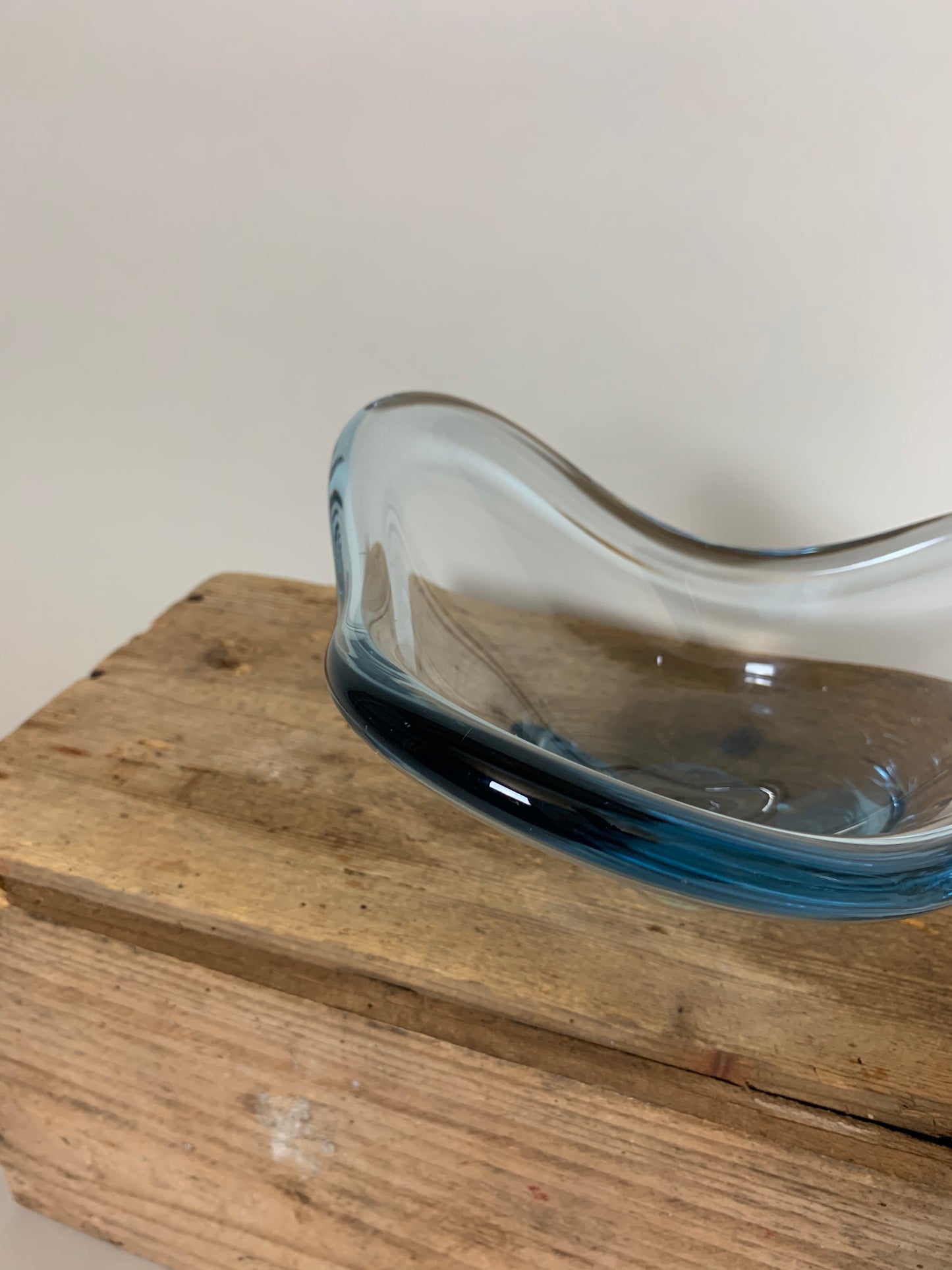 Holmegaard glasskål - Blå