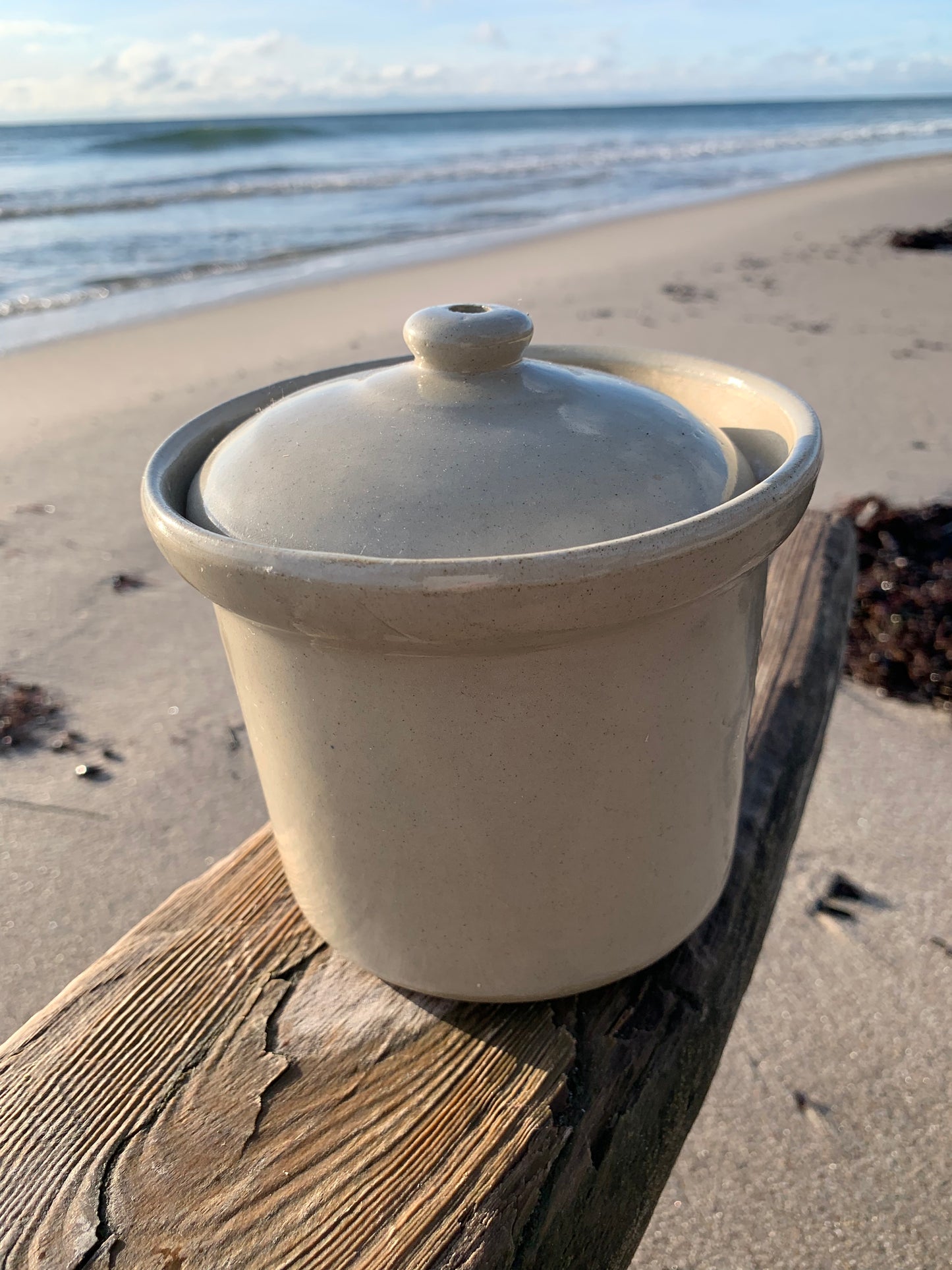 Burk med lock - Fett