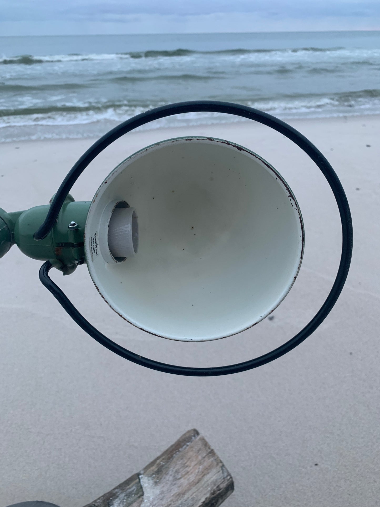 Jieldé bords-/vägglampa med två armar - Grön