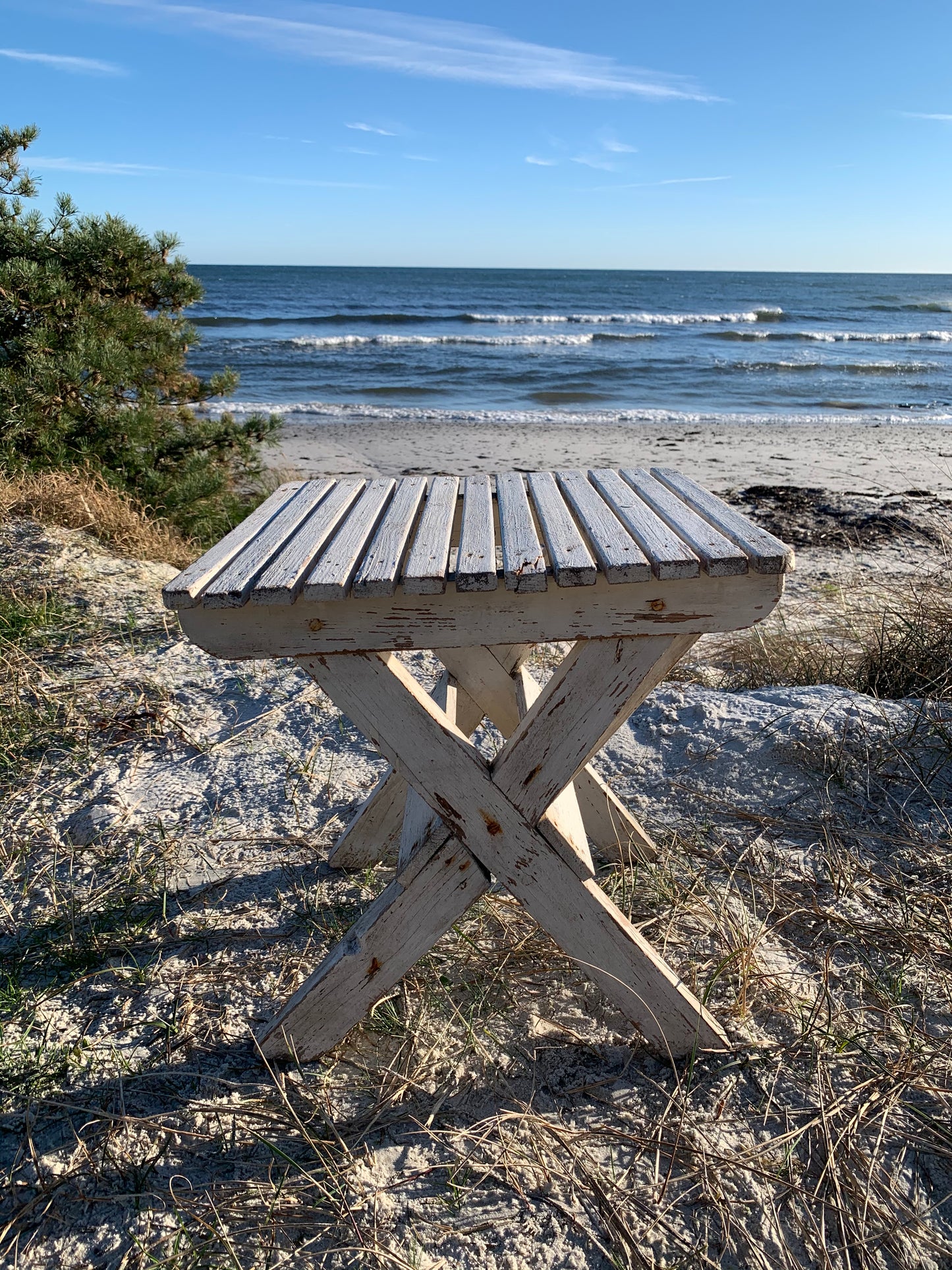 Litet bord med vacker patina