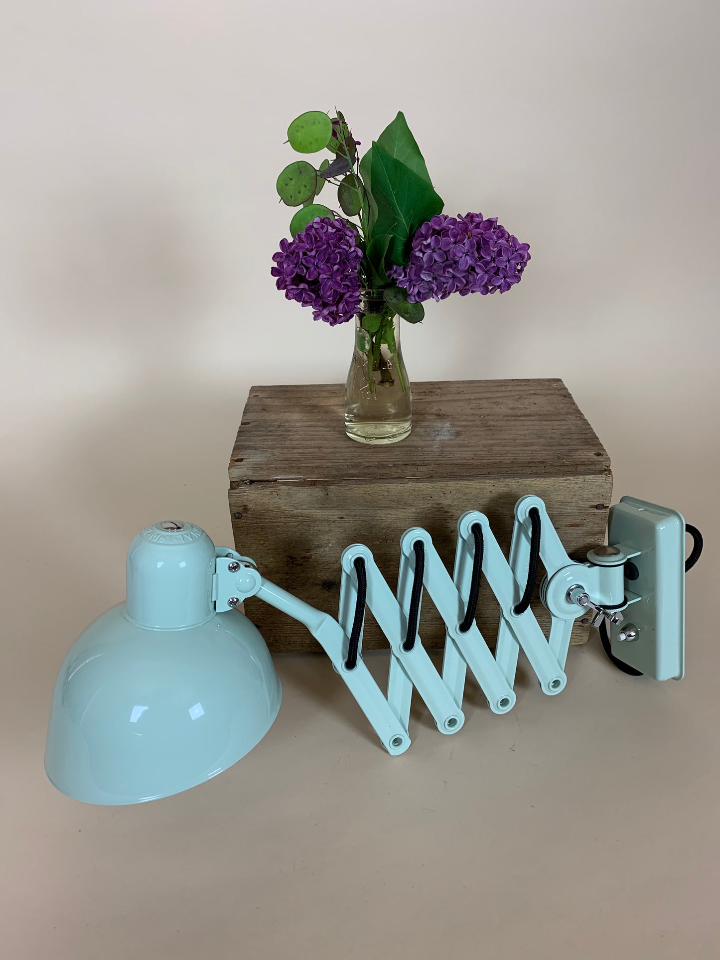 Kaiser Idell saxlampa - Mintgrön