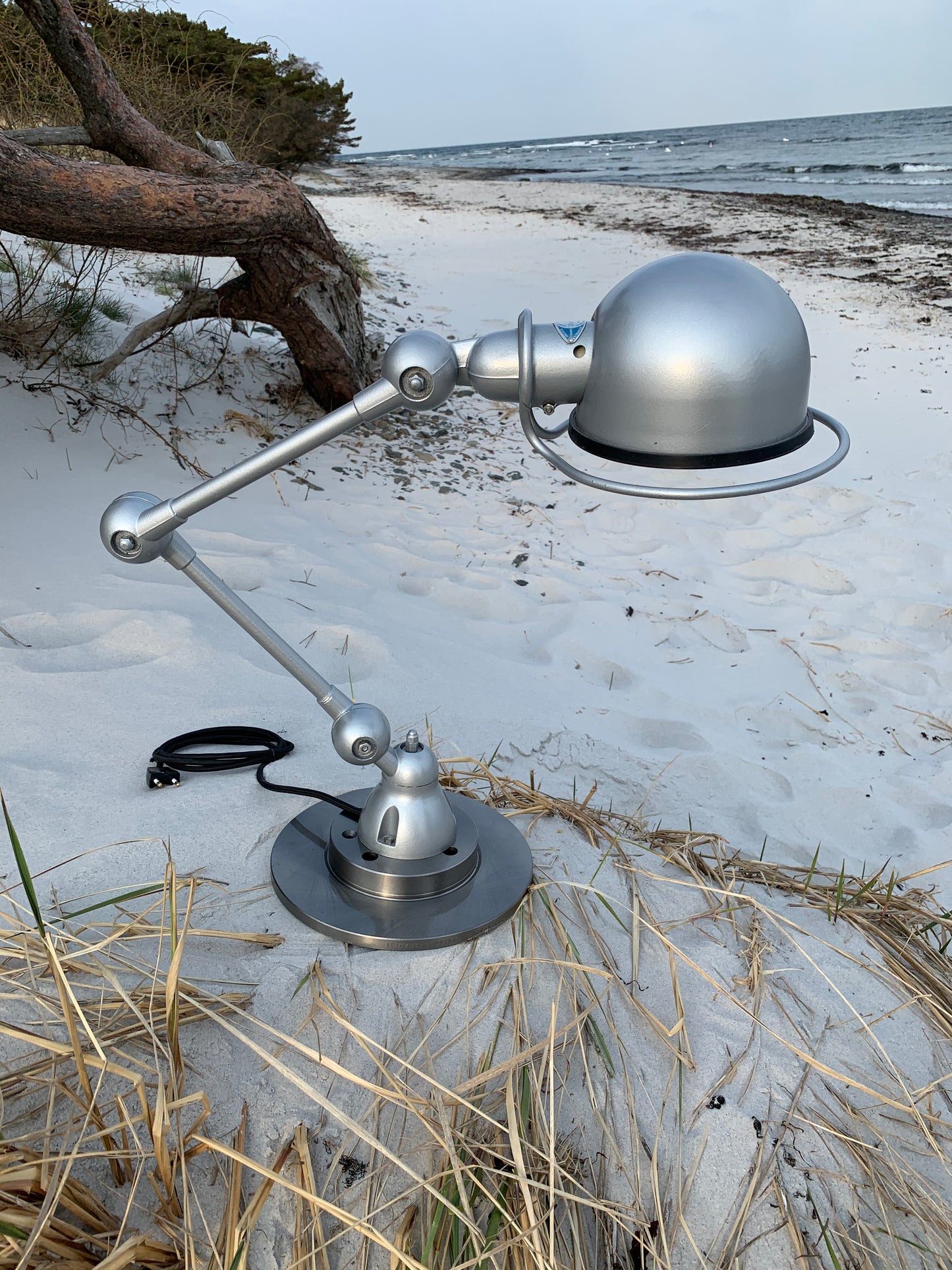 Jieldé bordslampa med 2 armar och bländskydd