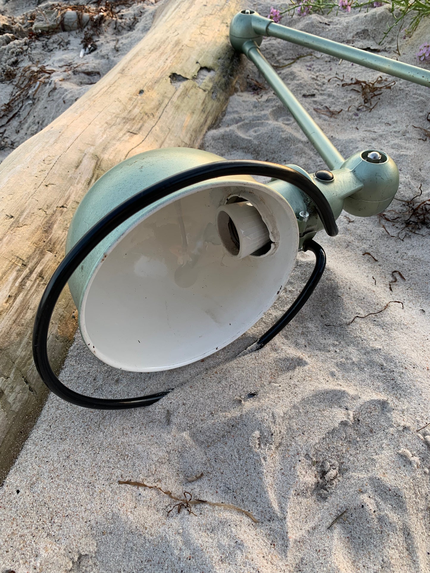 Jieldé vägg-/taklampa med två armar - Grön
