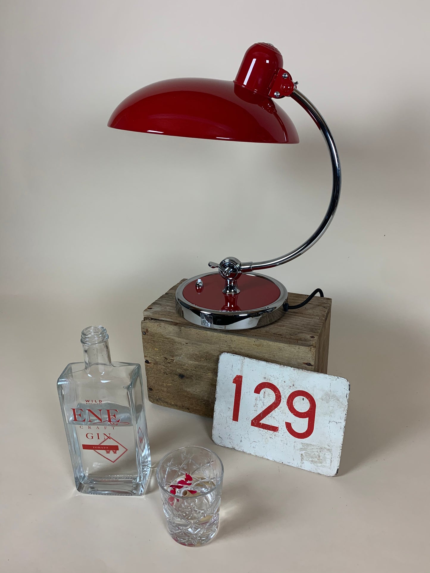 Kaiser Idell 6631 - Röd