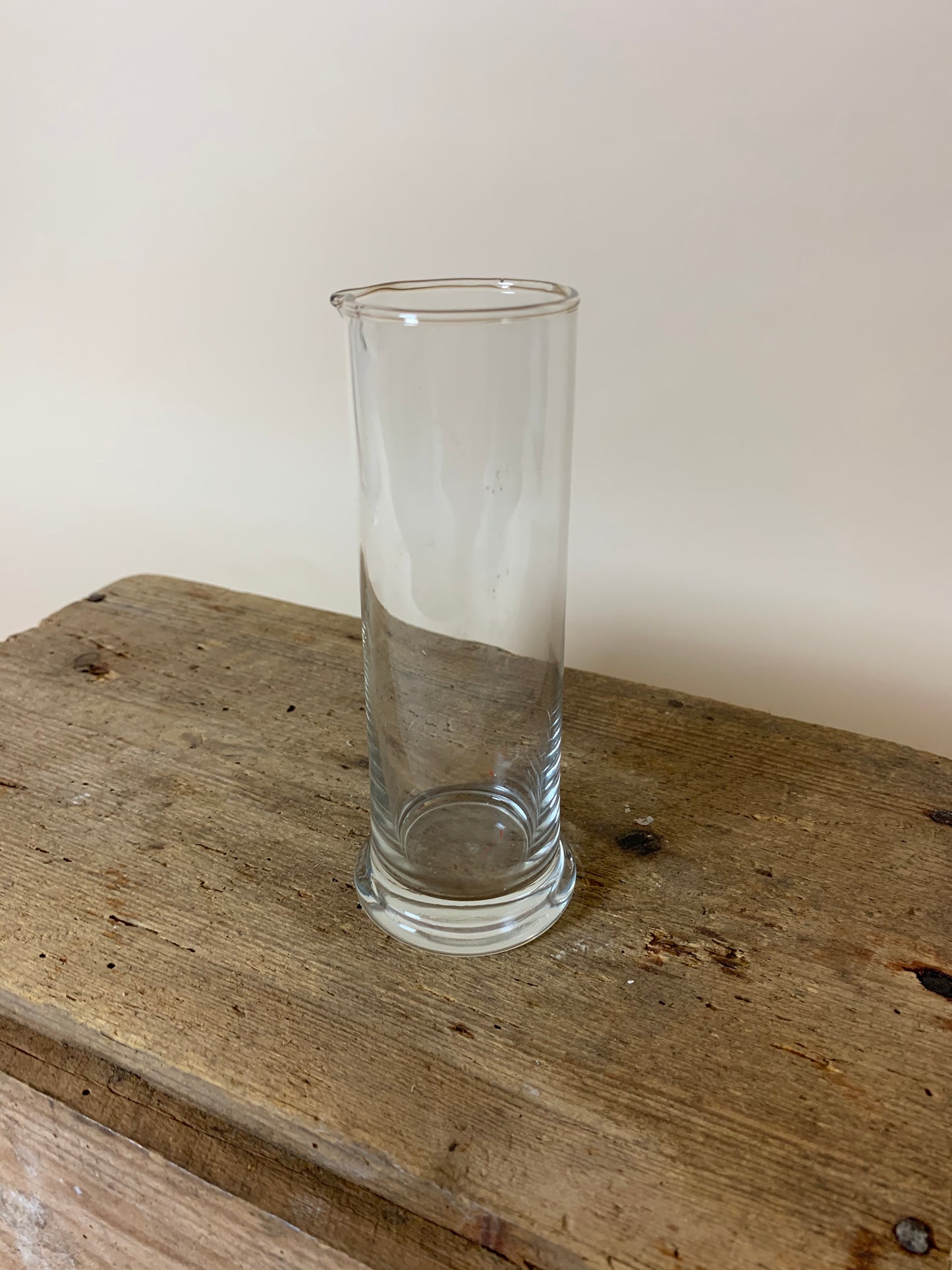 Laboratorieglas med rund botten