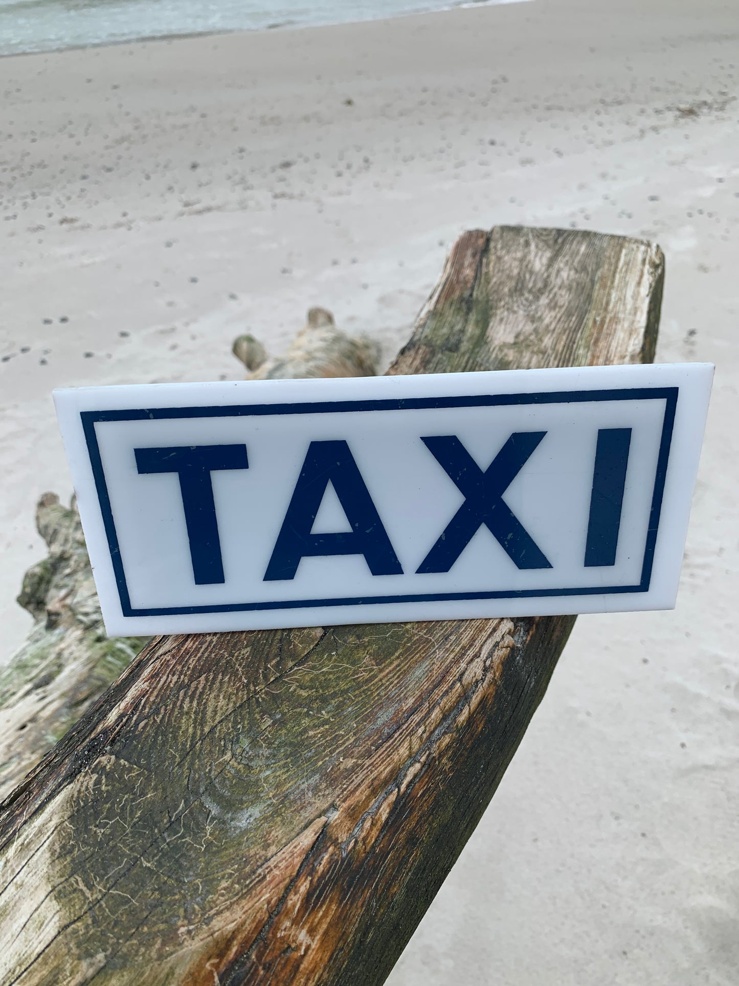 Upplyst skylt - Taxi