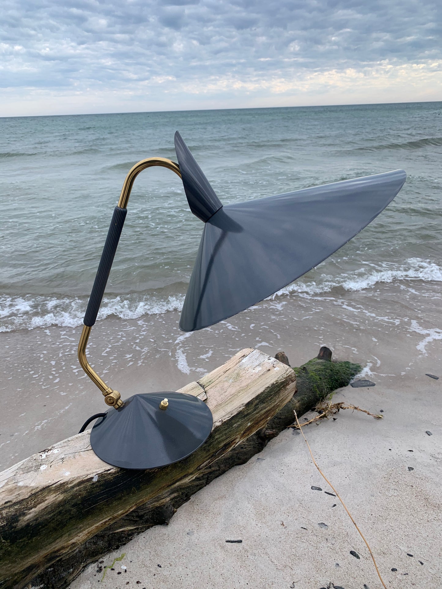 Sällsynt Hala bord/vägg vintage lampa