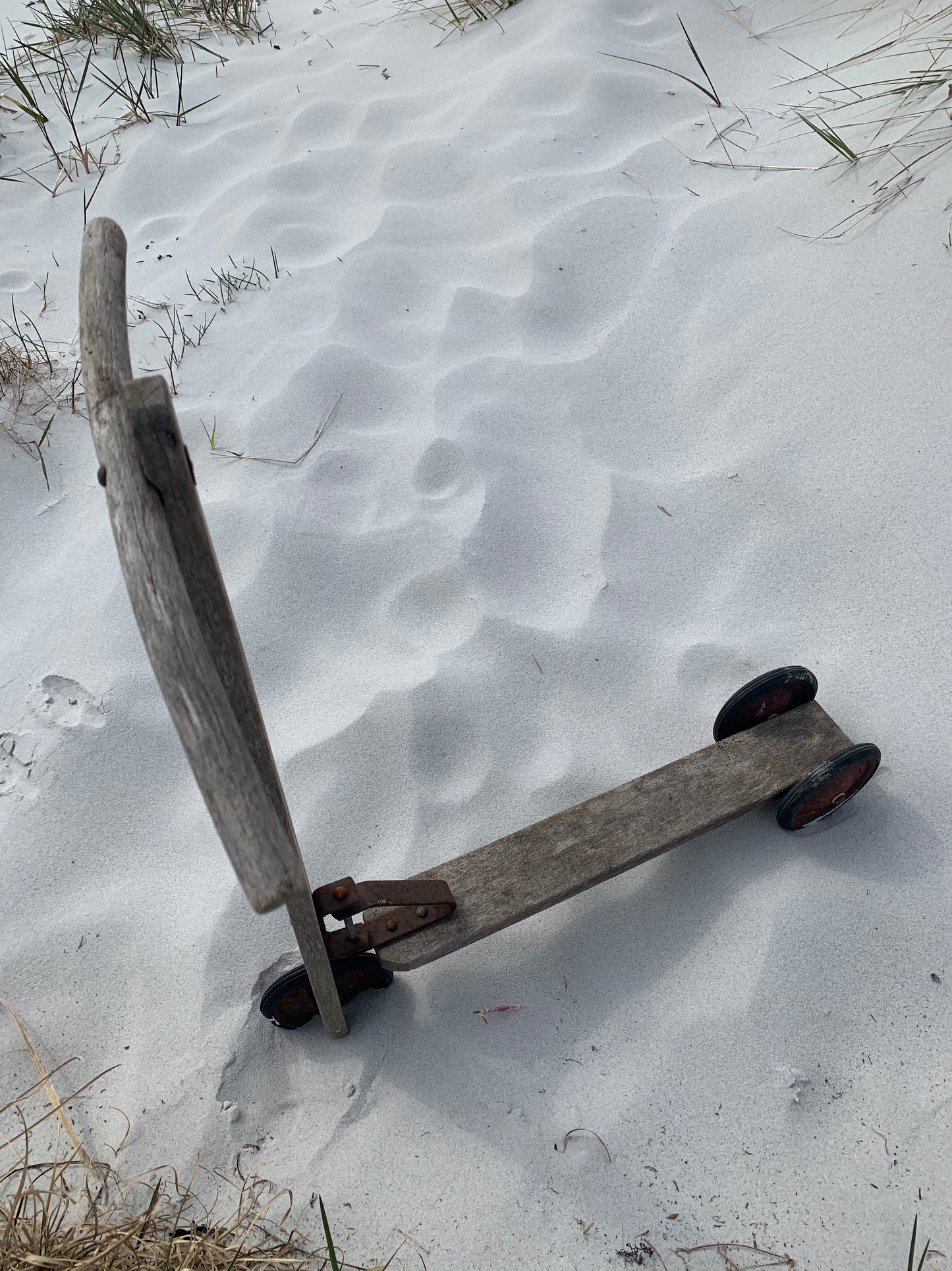 Dekorativ gammal skoter