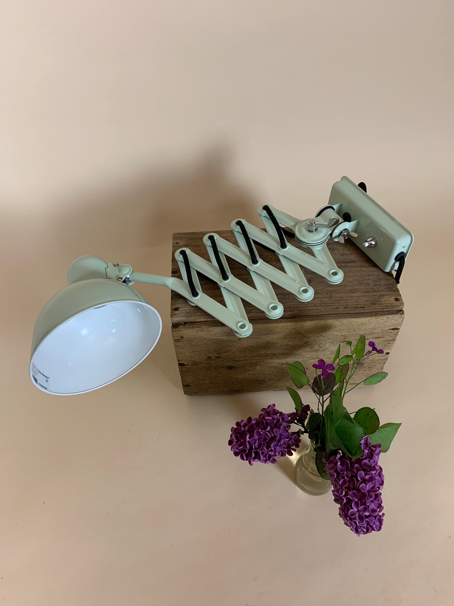 Kaiser Idell saxlampa - Mintgrön