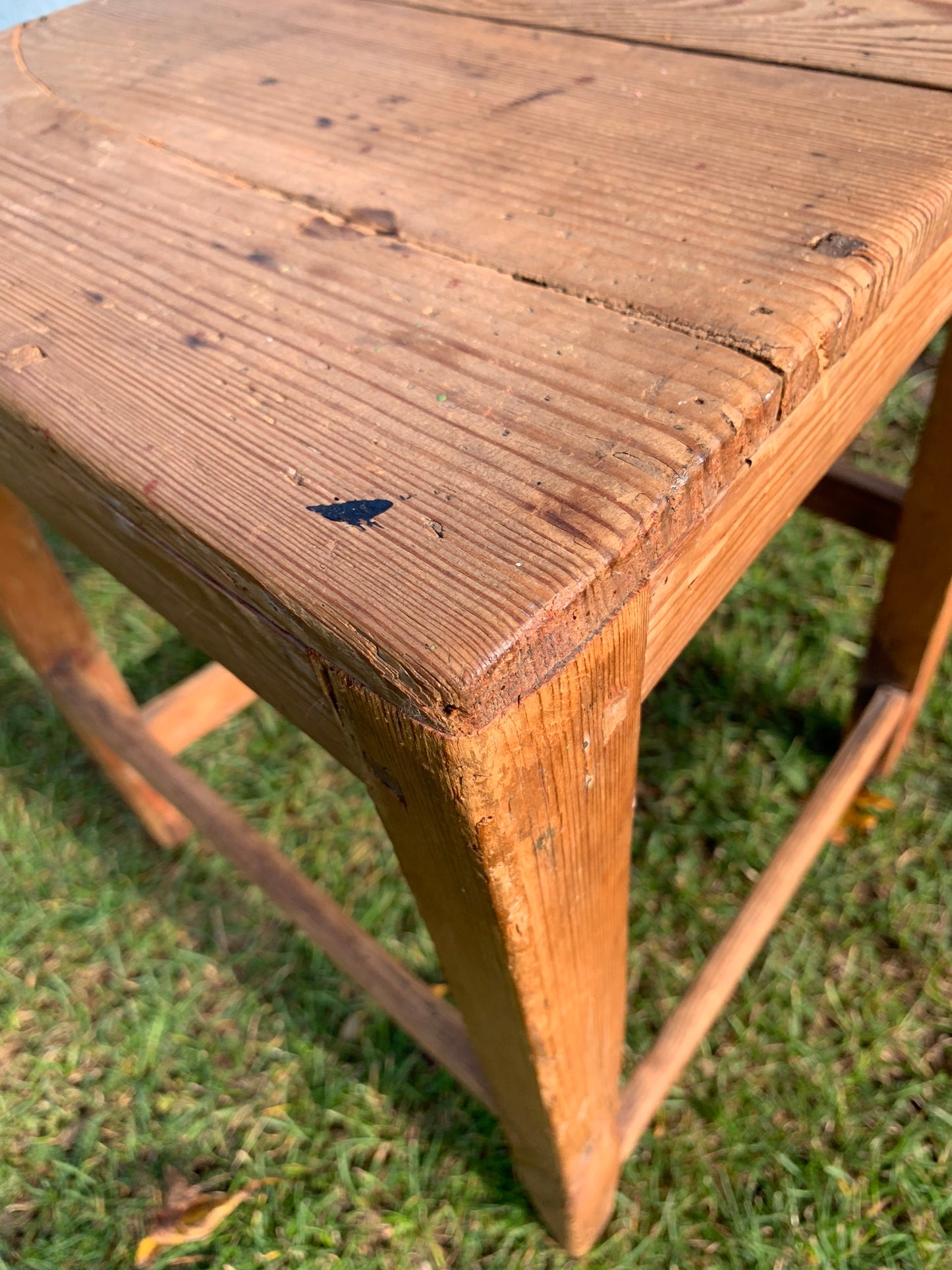 Vacker stol med patina