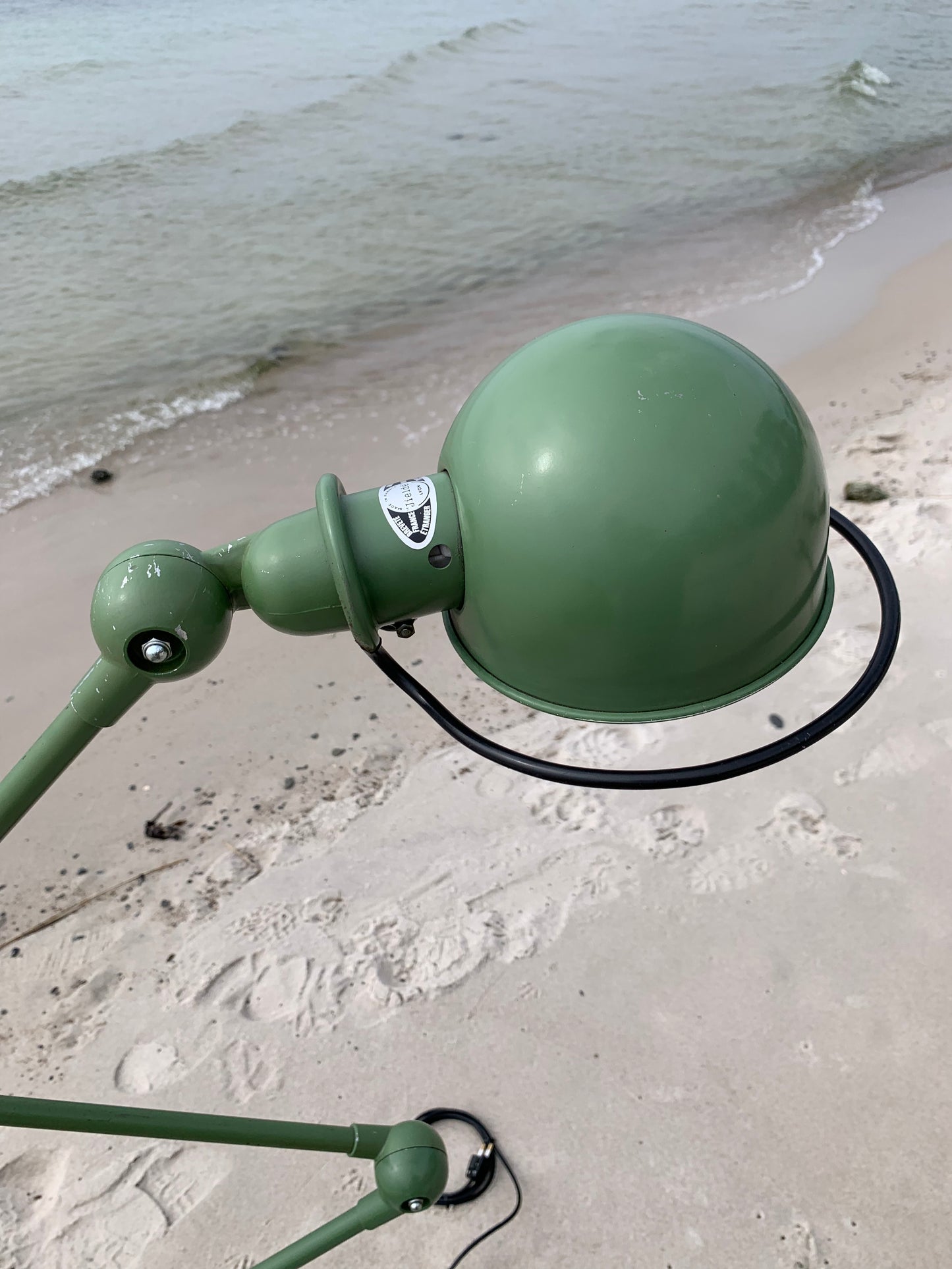 Jieldé golvlampa med 4 armar - Grön