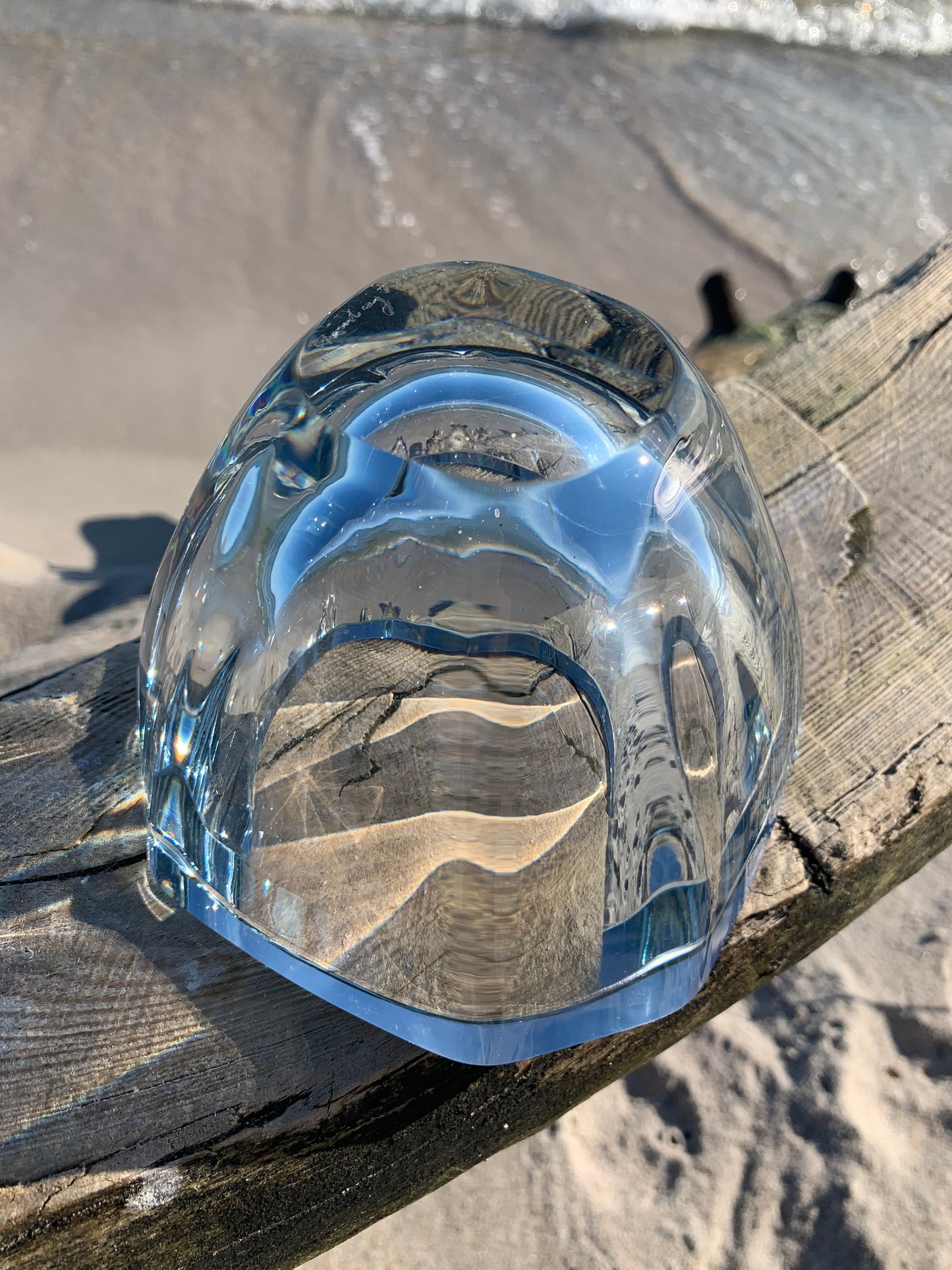 Glasvas från Strömbergshyttan