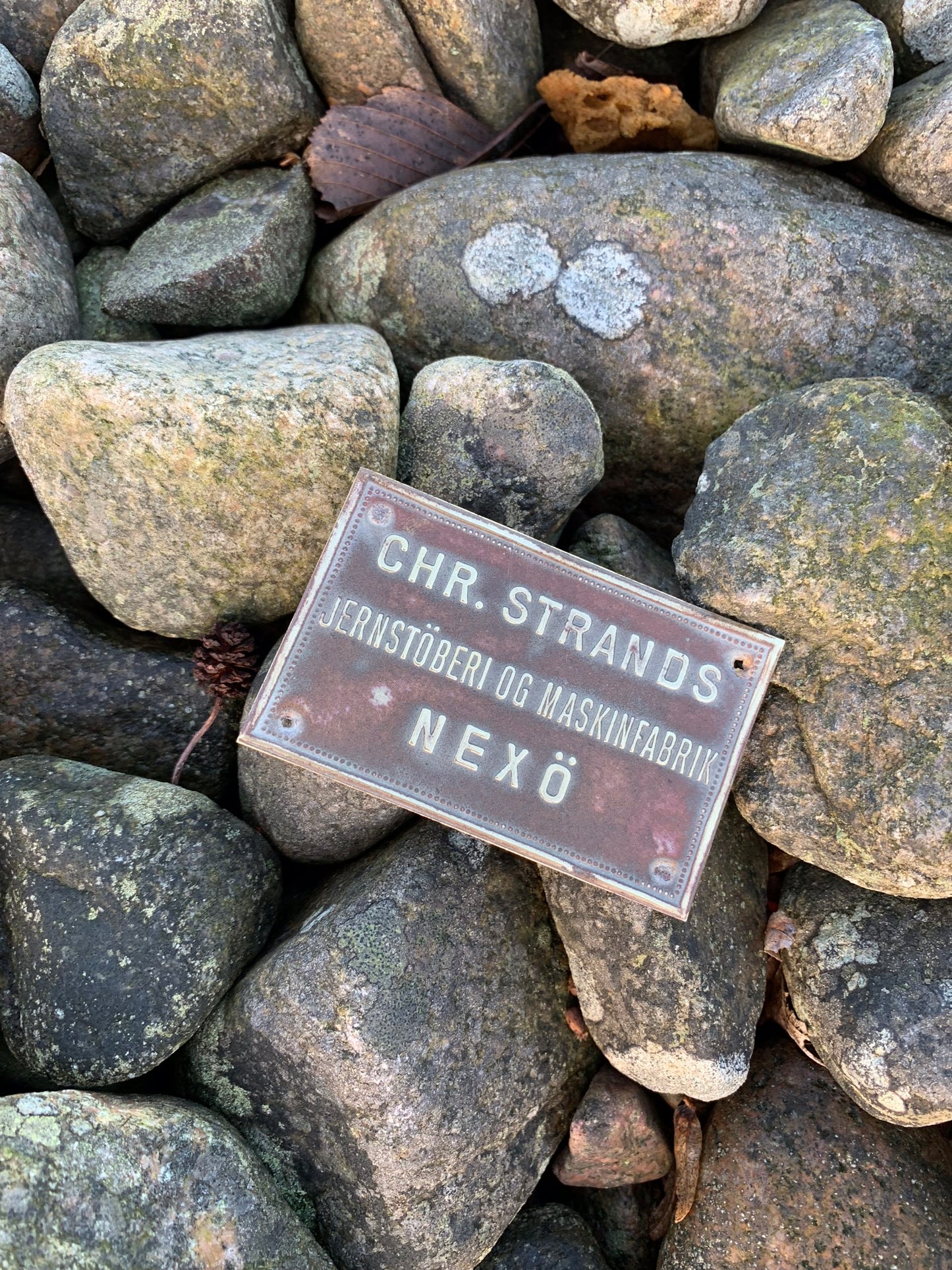 Rolig liten skylt från Nexø