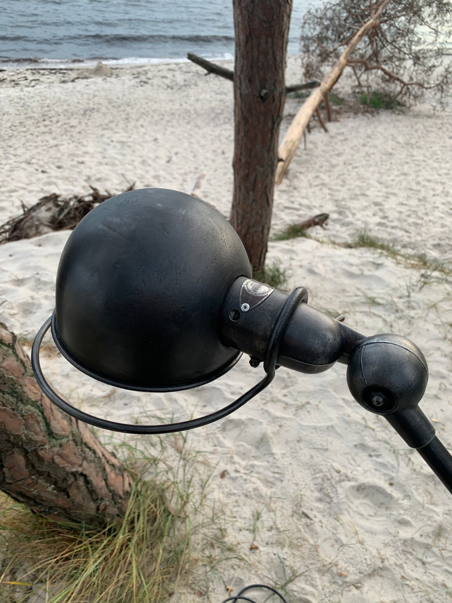 Jieldé golvlampa med 5 armar - Mörk stål