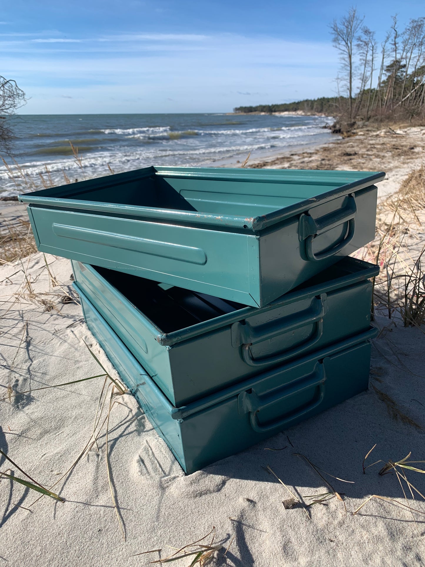 Metallfodral - Grön