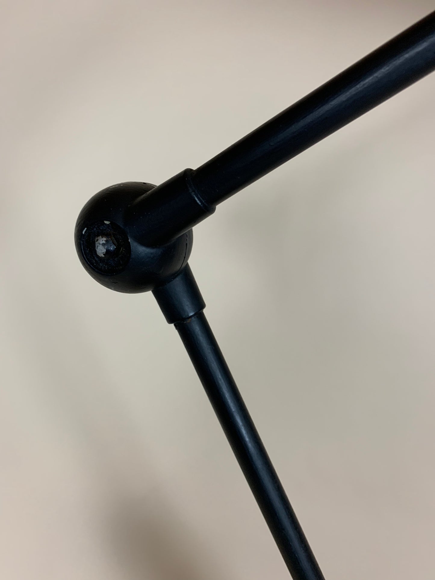 Svart Jieldé vägg- eller bordslampa med strömbrytare