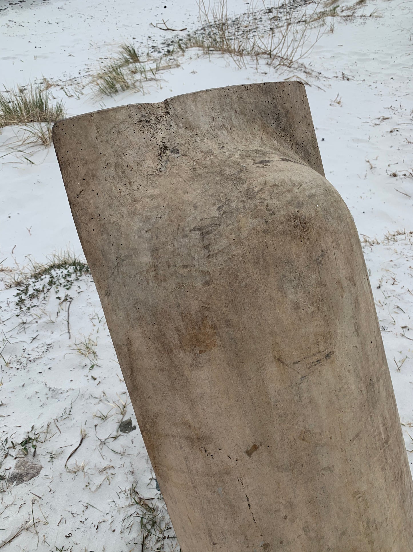 Stor vacker sula med patina