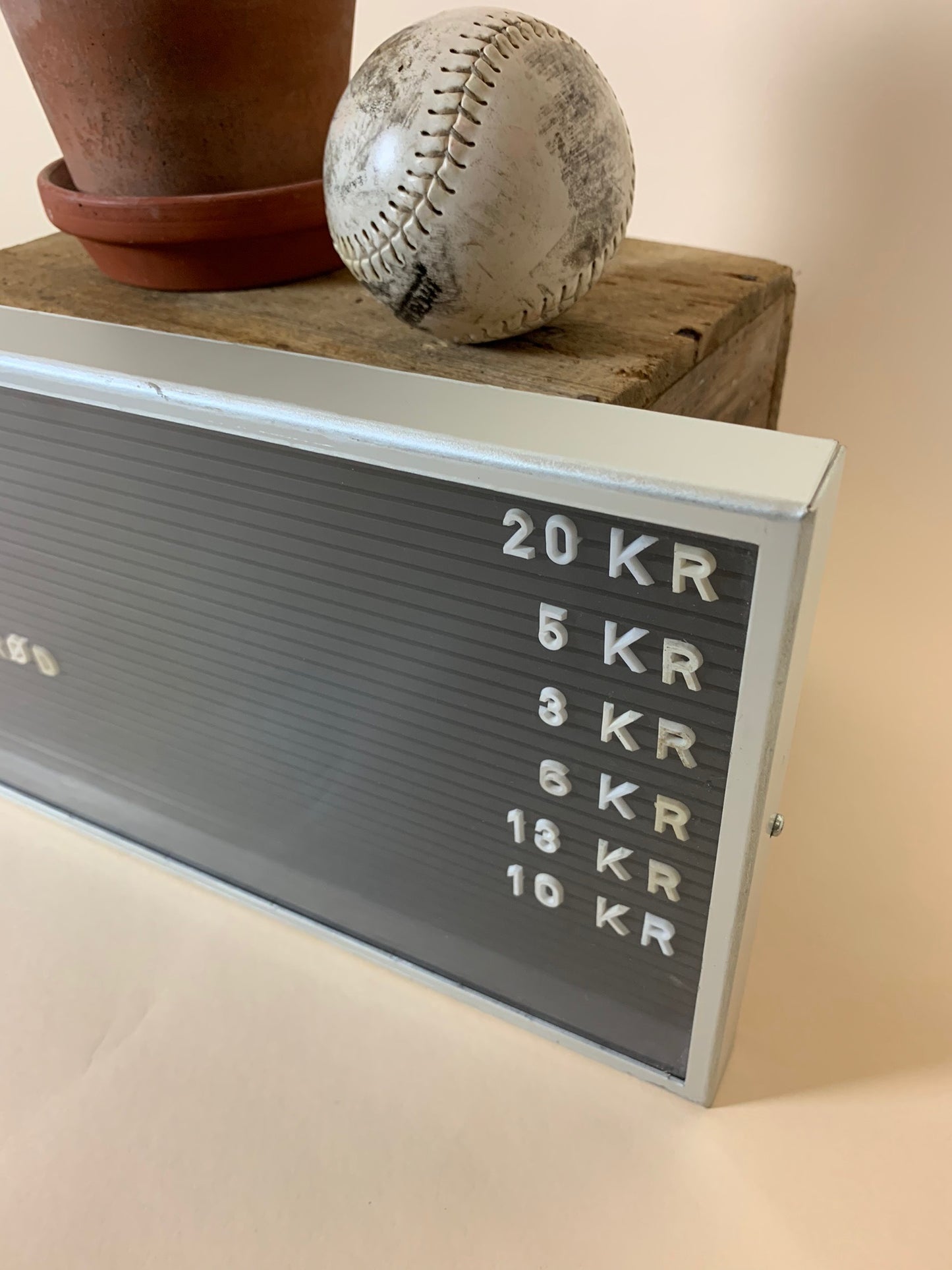 Kul dekoration till köket
