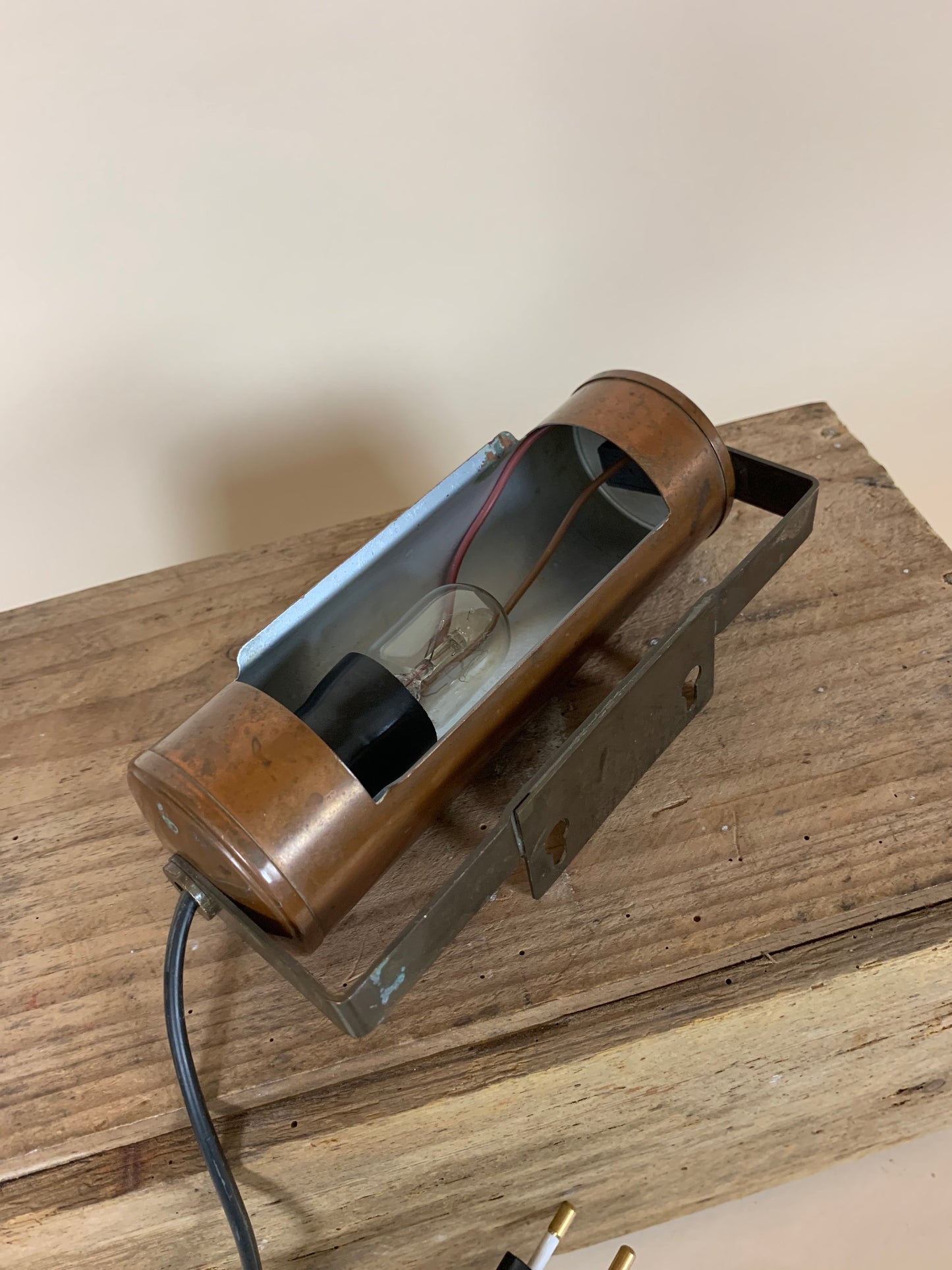 Liten kopparlampa