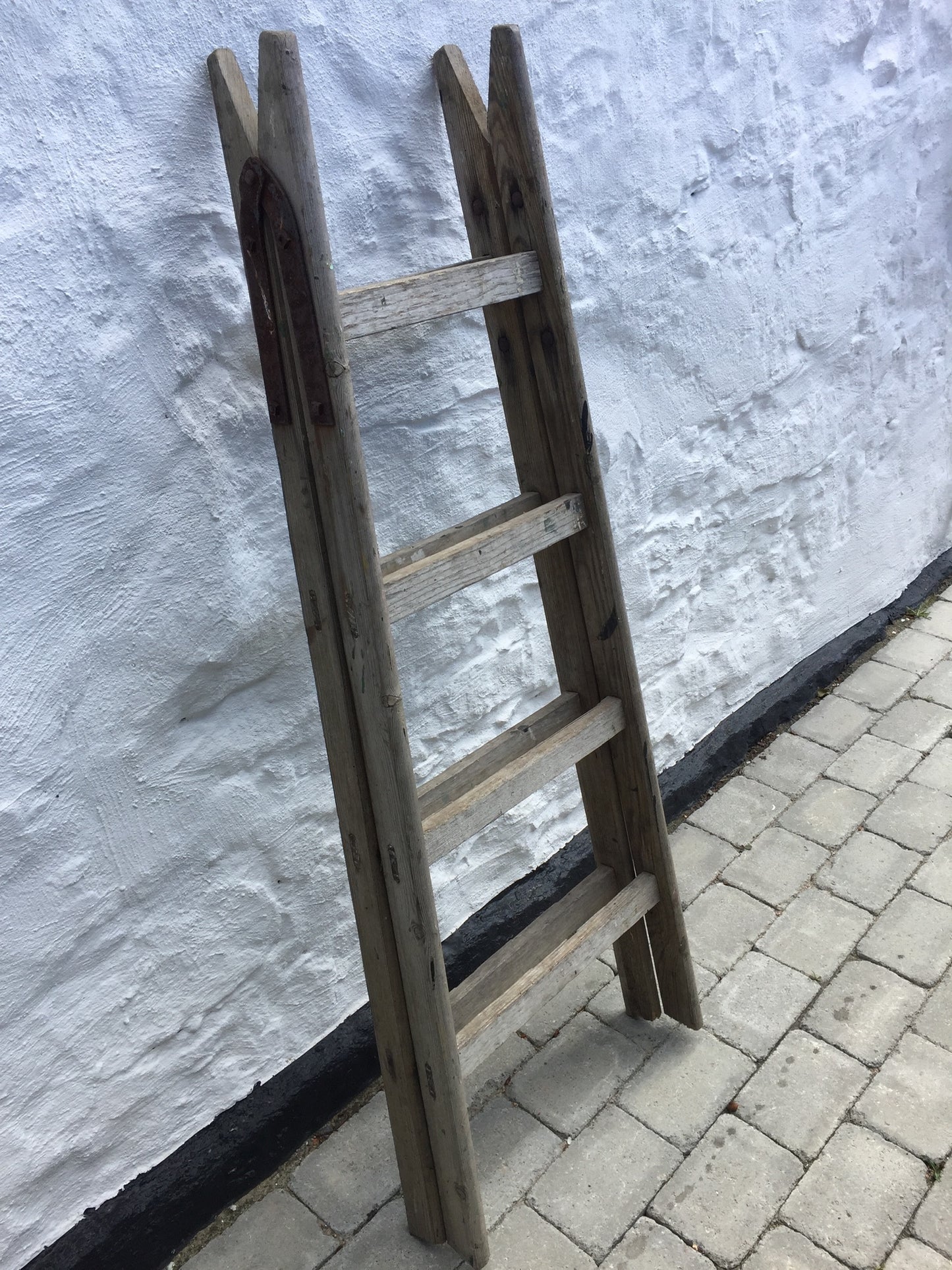 Stege med vacker patina