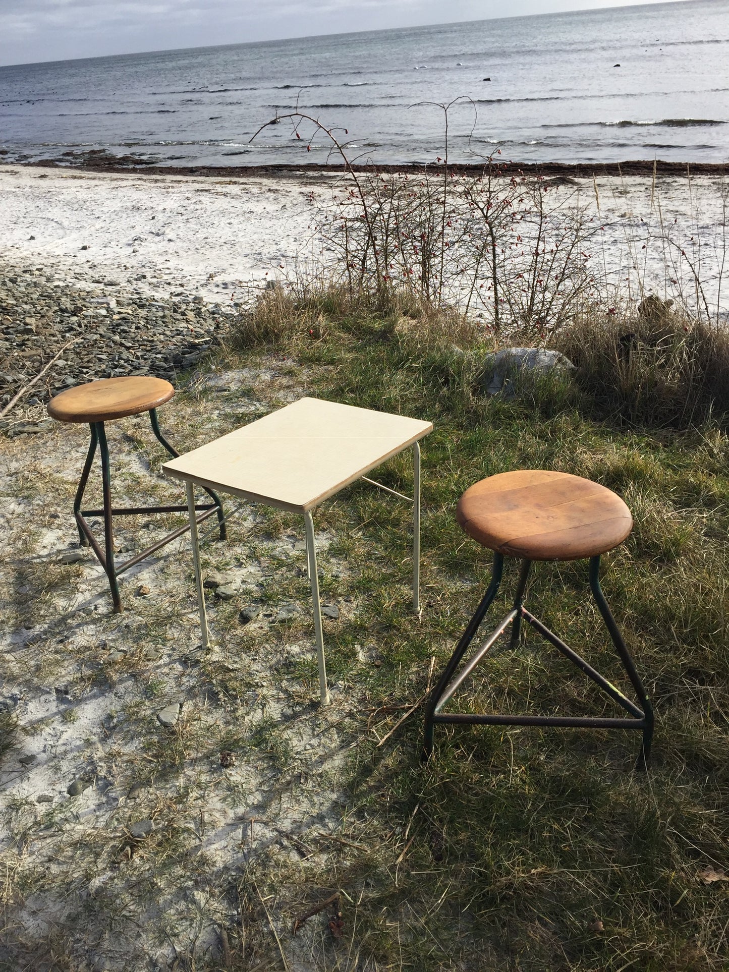 Vackert fällbord med en rolig historia