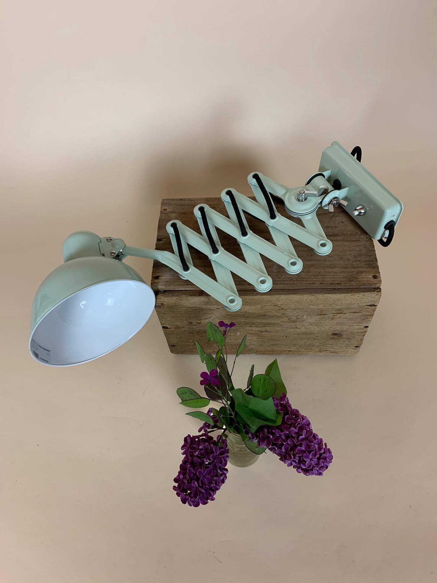 Kaiser Idell saxlampa - Mintgrön