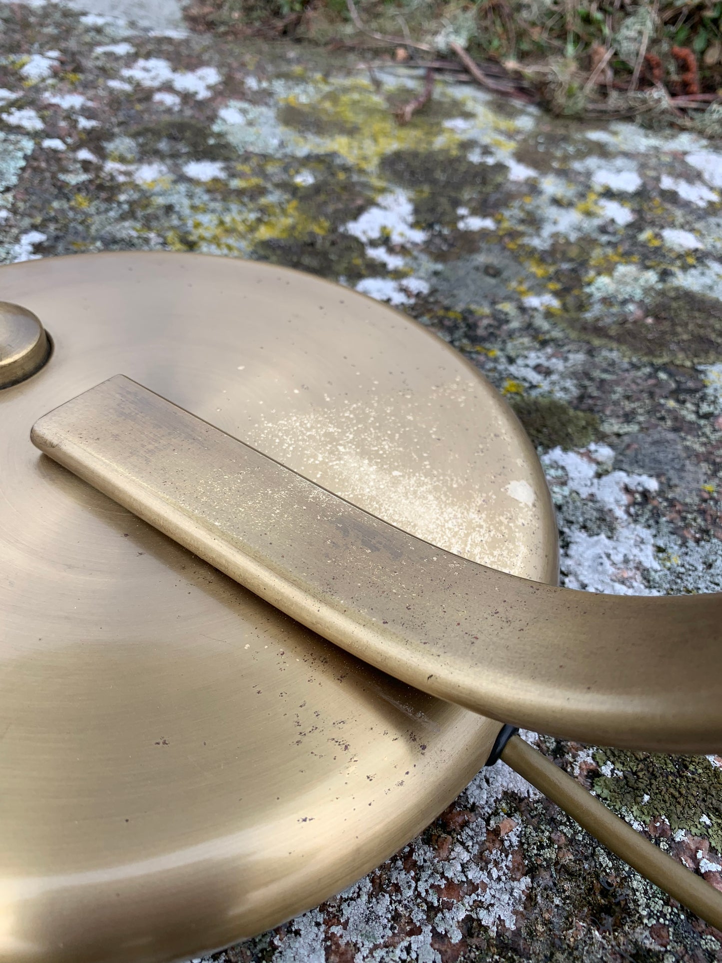 Koch & Lowy vintage lampa - Mässing