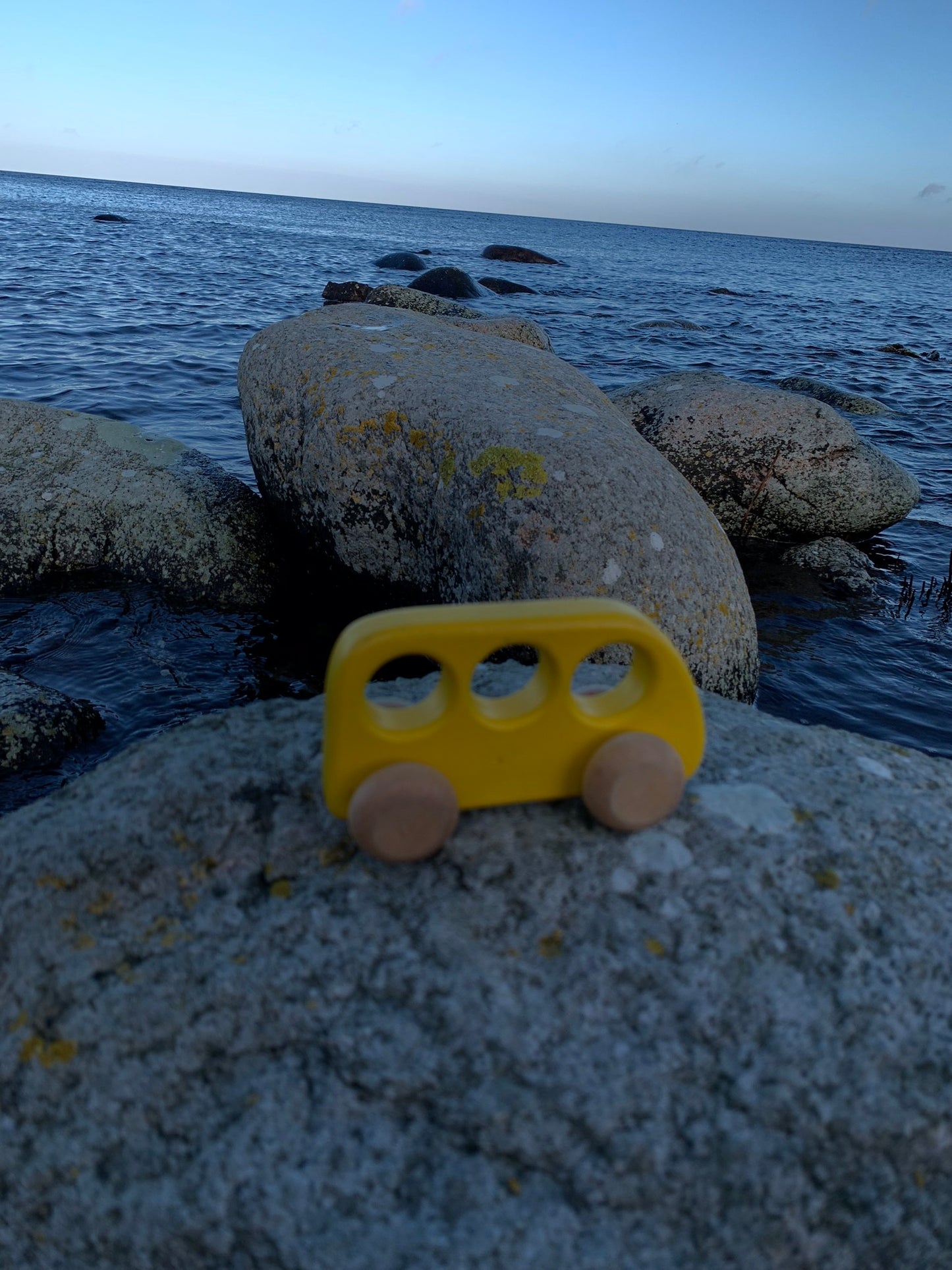 Träbuss för de minsta