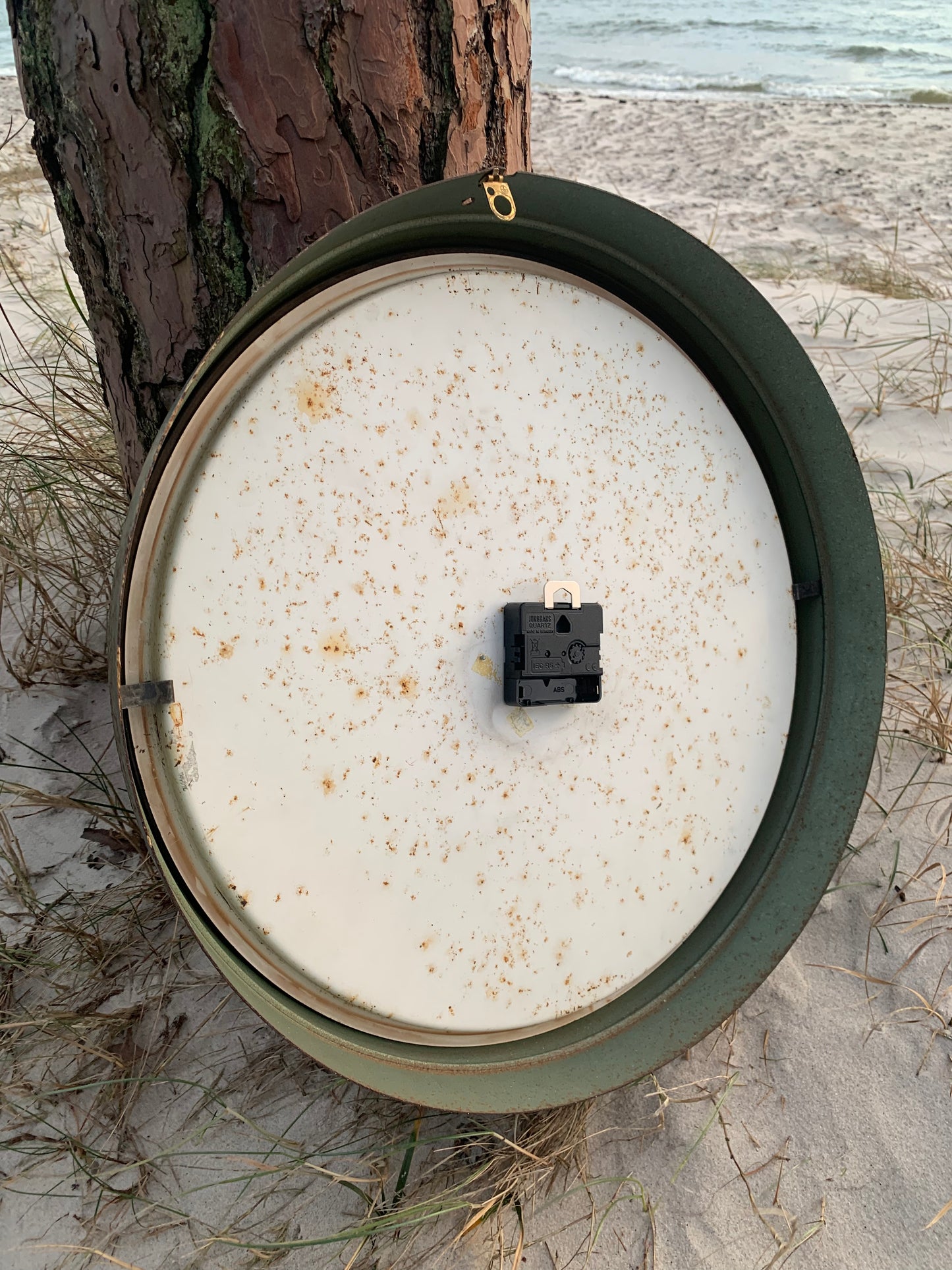 Fin stor vintageklocka - Grön