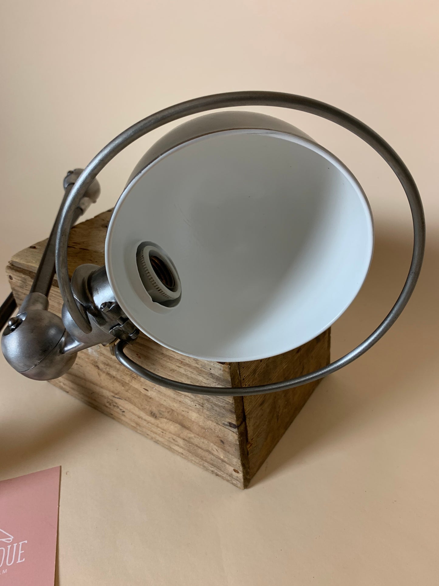 Jieldé vägglampa med 2 armar