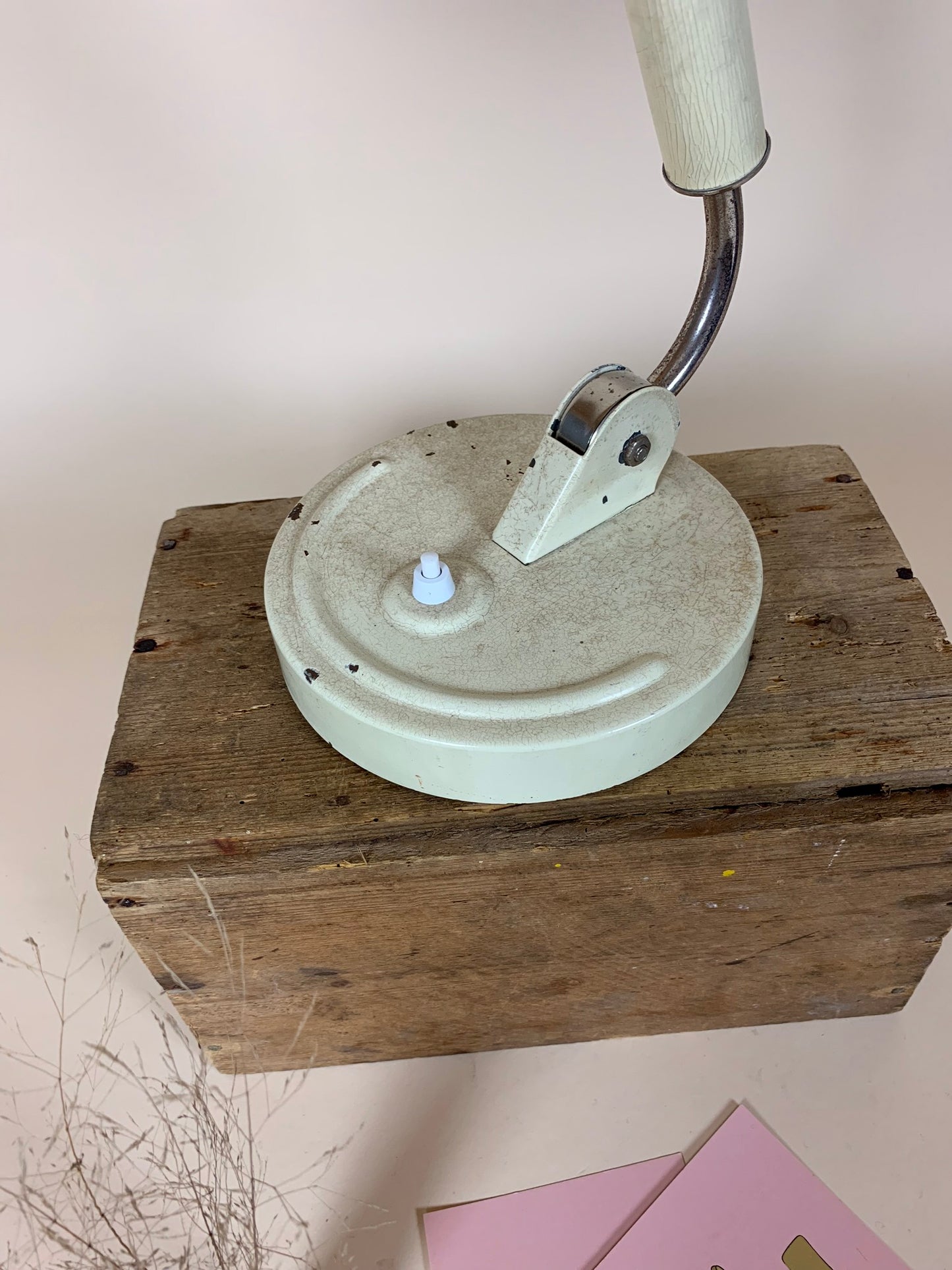 Vintage lampa av Christian Dell för Koranda