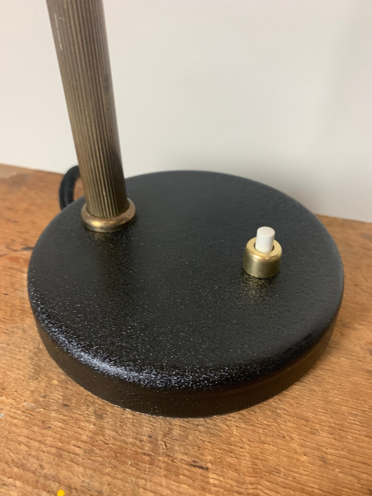 Vintage lampa med flex arm - Svart