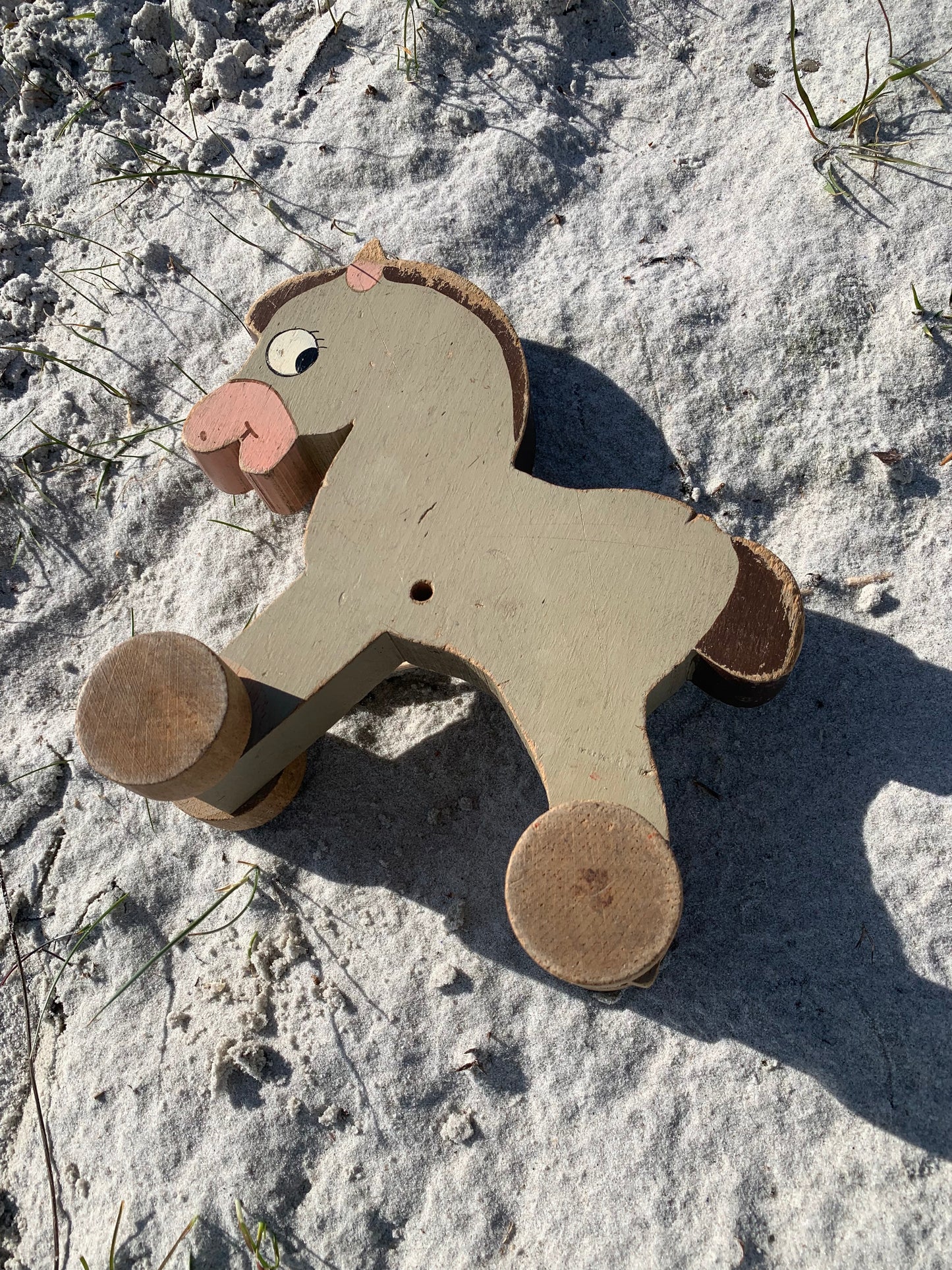 Gammal leksakshäst