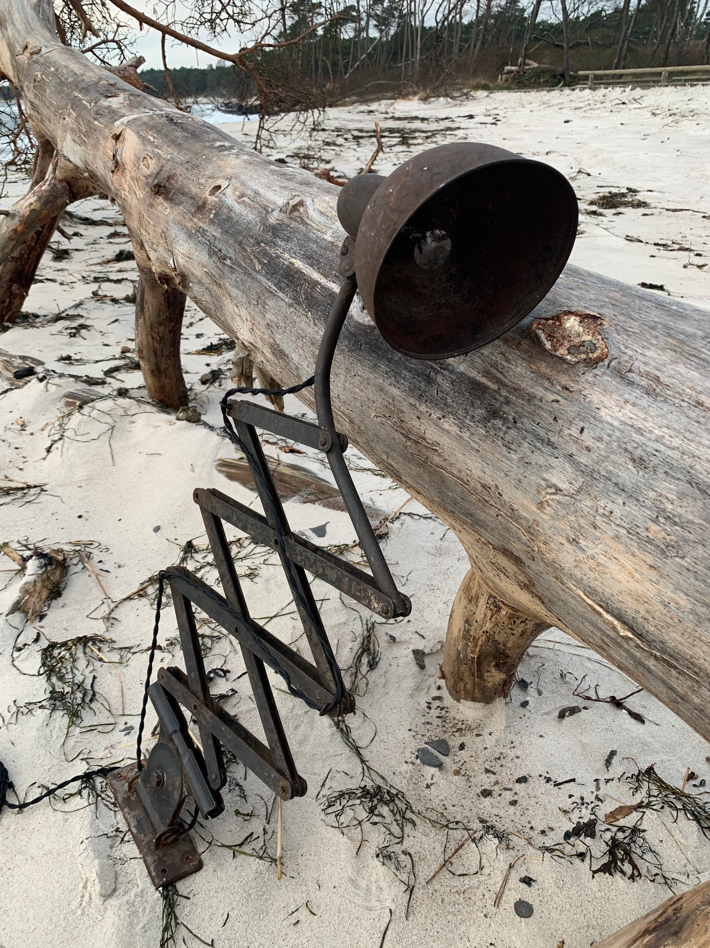 Kaiser Idell saxlampa - Mycket rå version