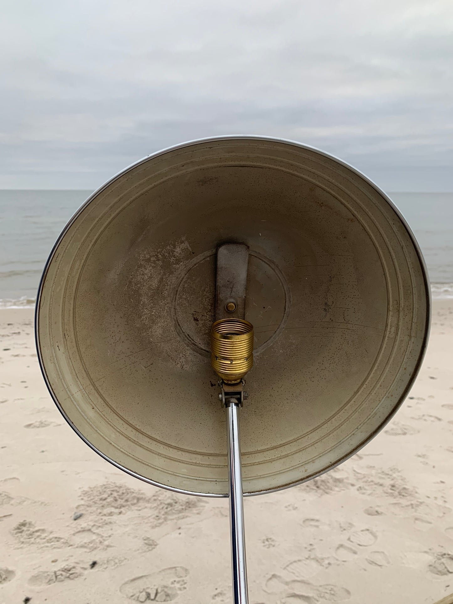 Helo vintage lampa - Krom