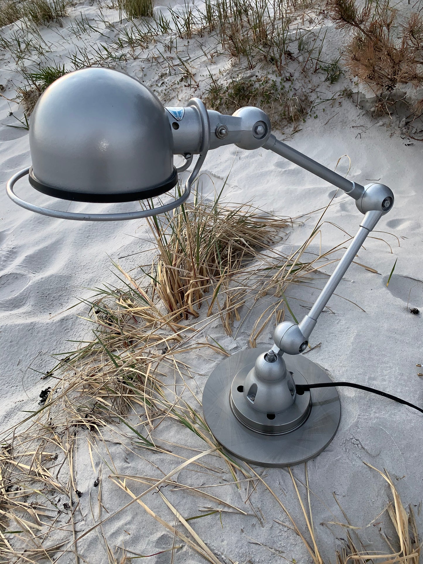 Jieldé bordslampa med 2 armar och bländskydd
