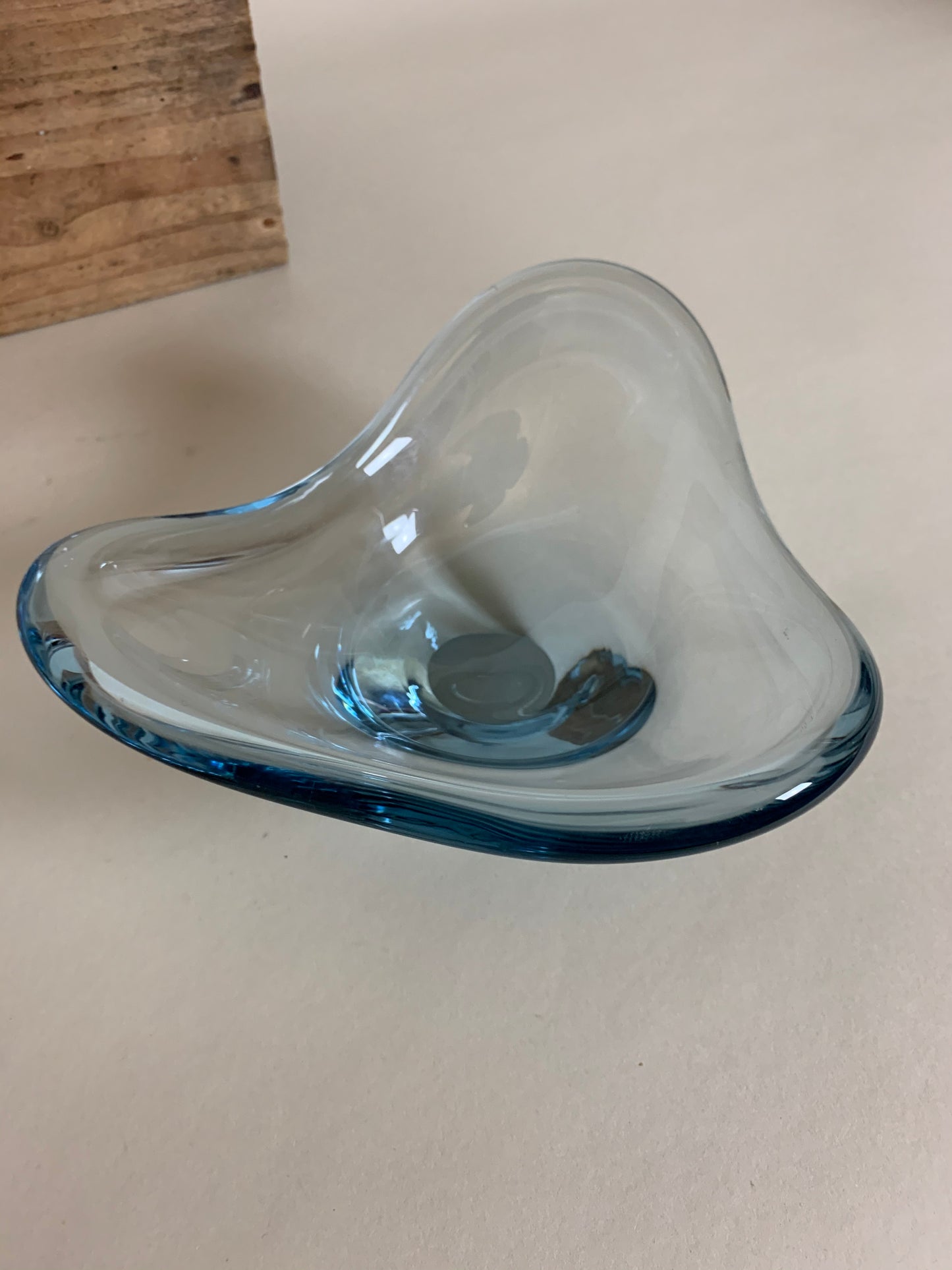 Holmegaard glasskål - Blå